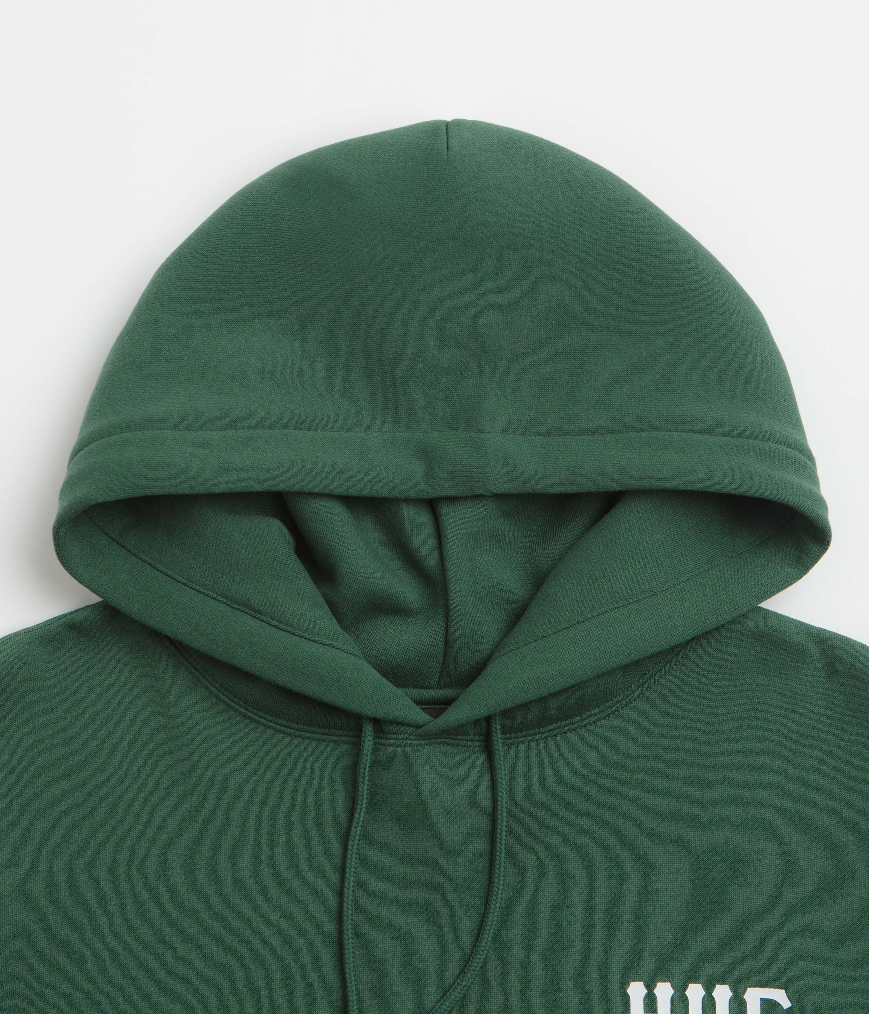 HUF Classic H Hoodie - Forest Green - Image 3