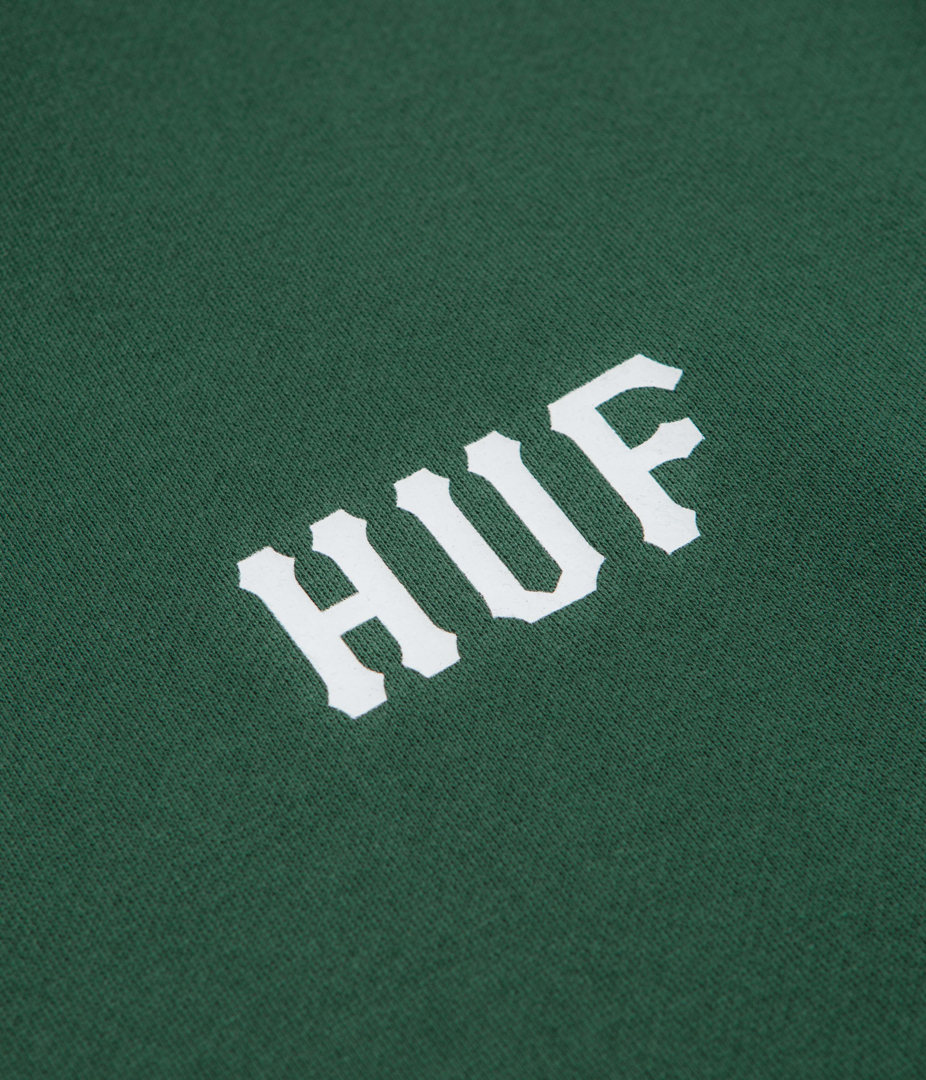 HUF Classic H Hoodie - Forest Green - Image 4