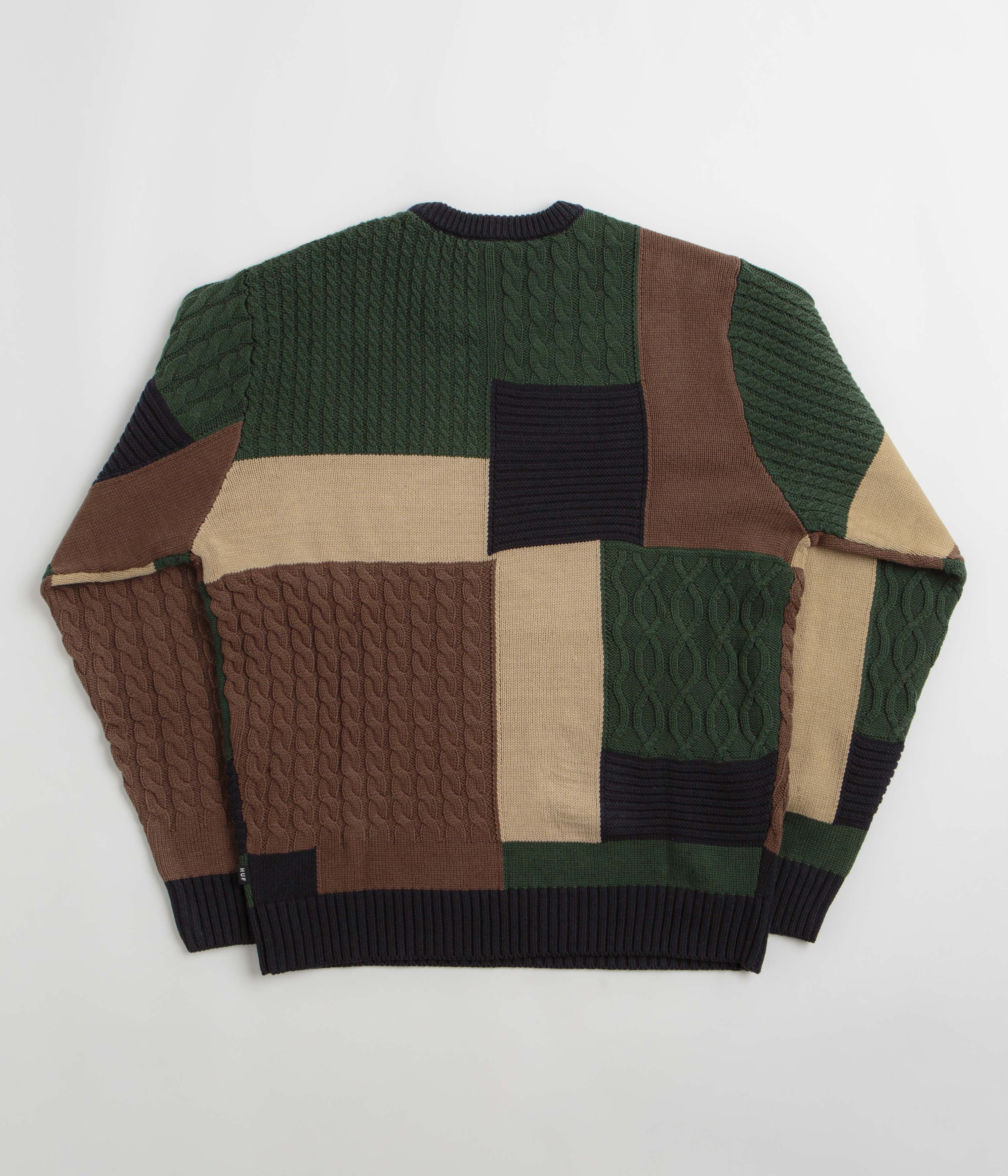 HUF Columbia Knit Crewneck Sweatshirt - Multi - Image 2