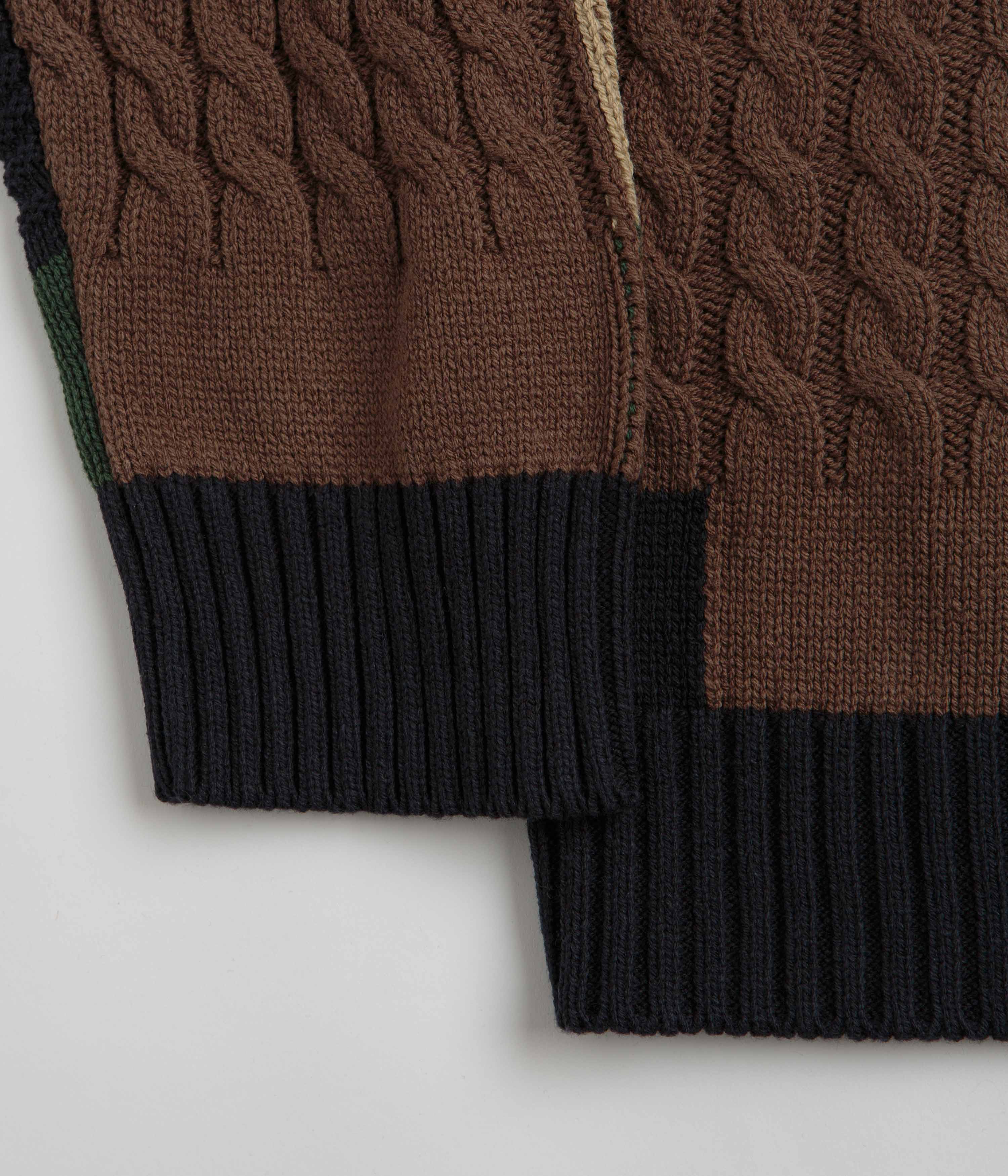 HUF Columbia Knit Crewneck Sweatshirt - Multi - Image 6