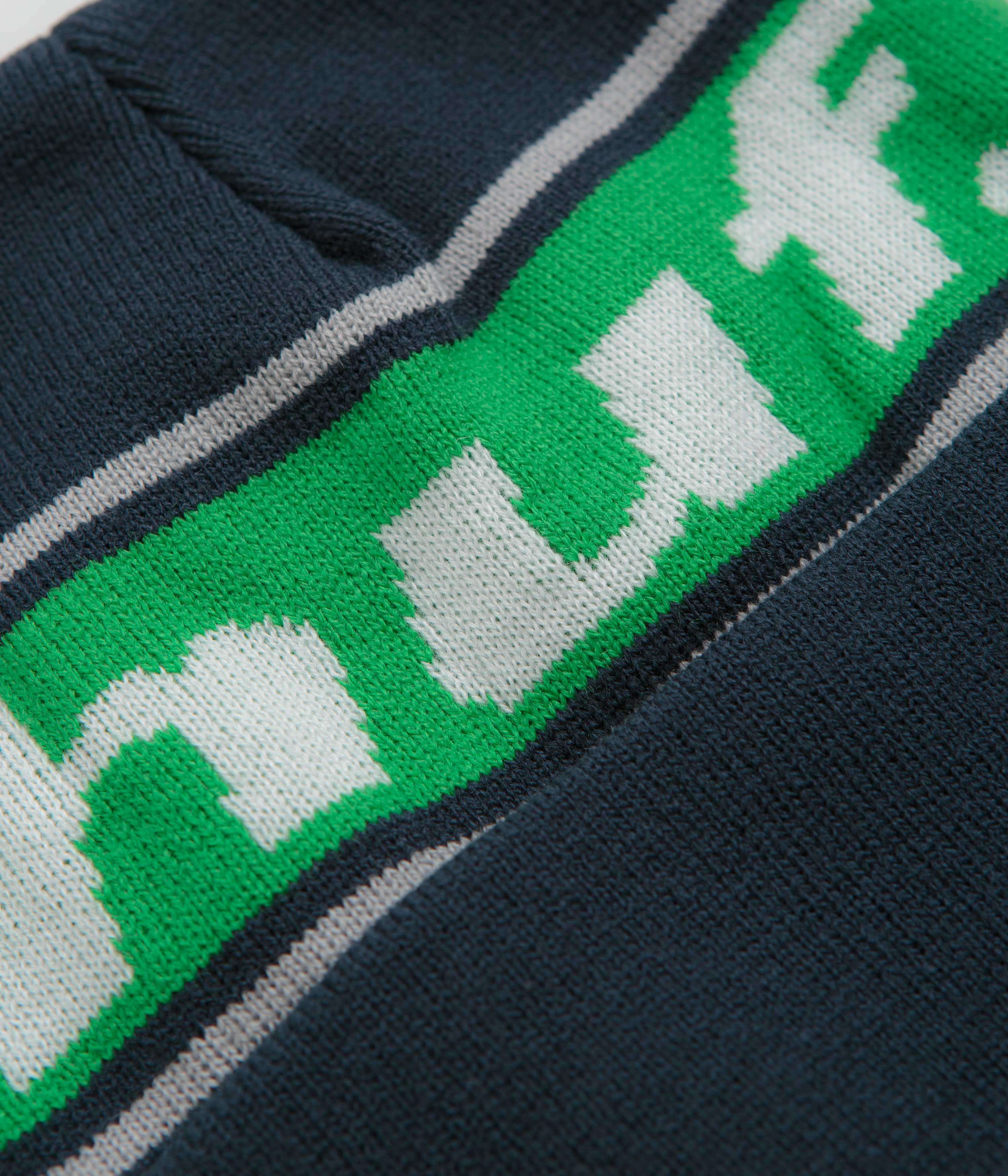 HUF Continual Cuff Beanie - Navy - Image 2