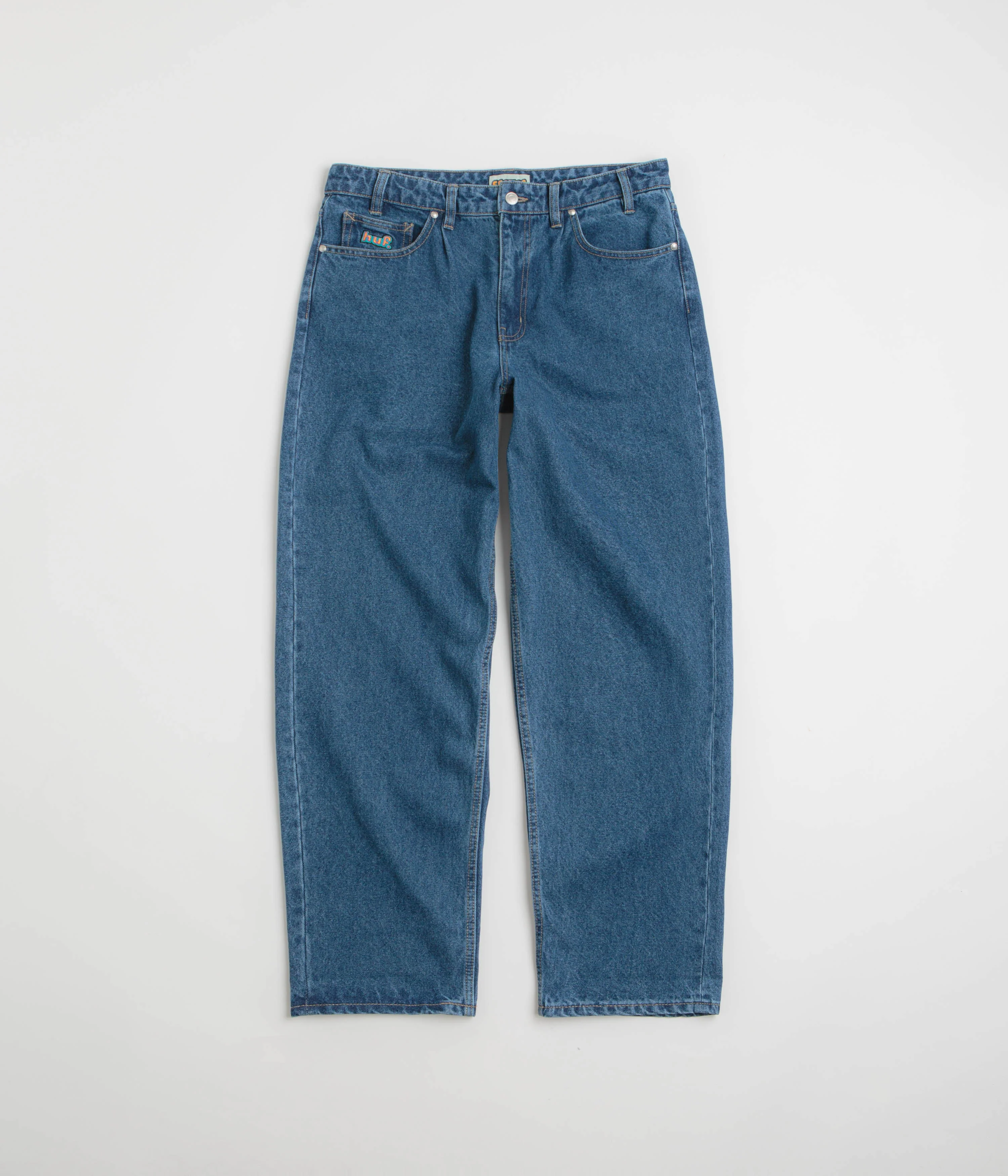 HUF Cromer Jeans - Stone Wash Indigo