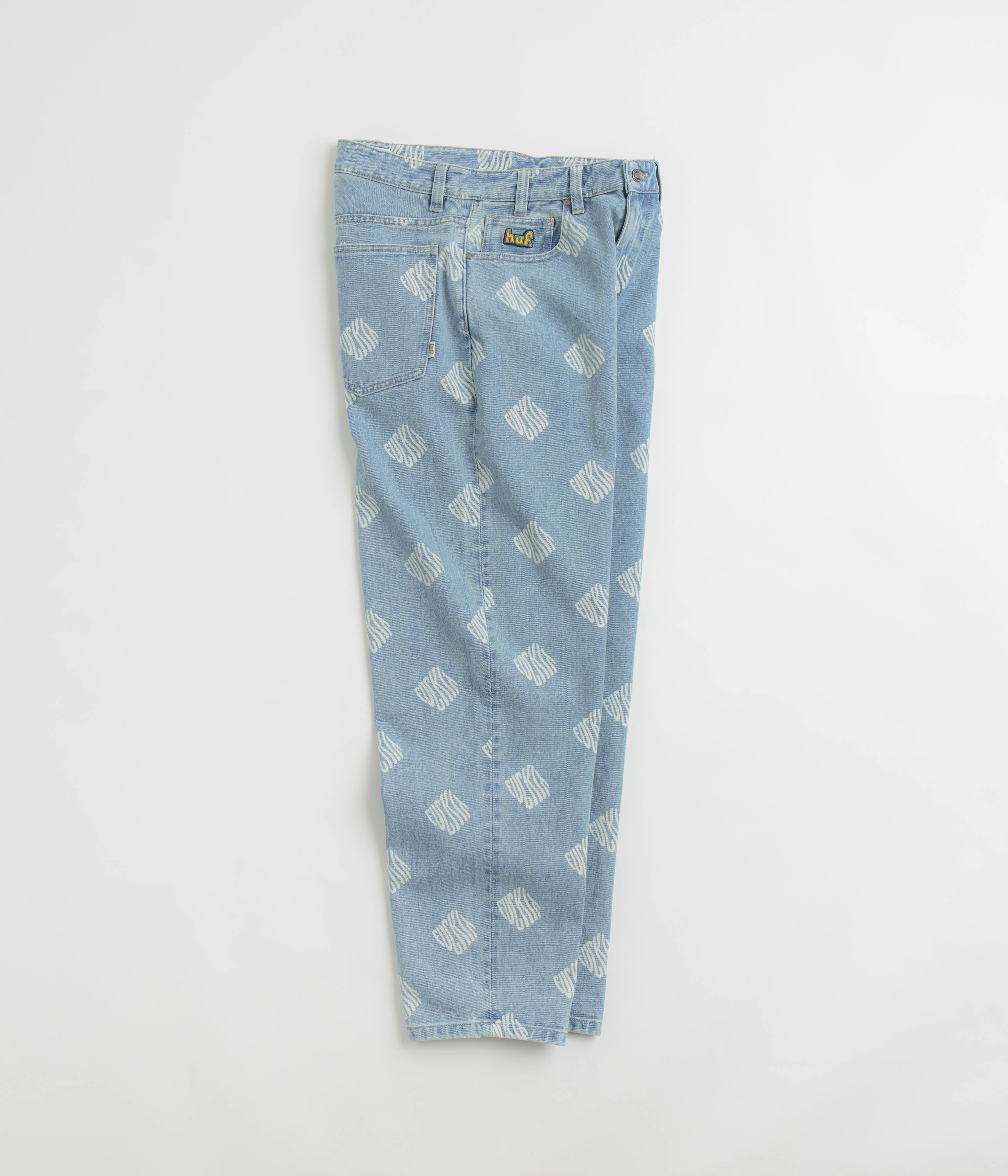 HUF Cromer Print Pants - Blue - Image 2
