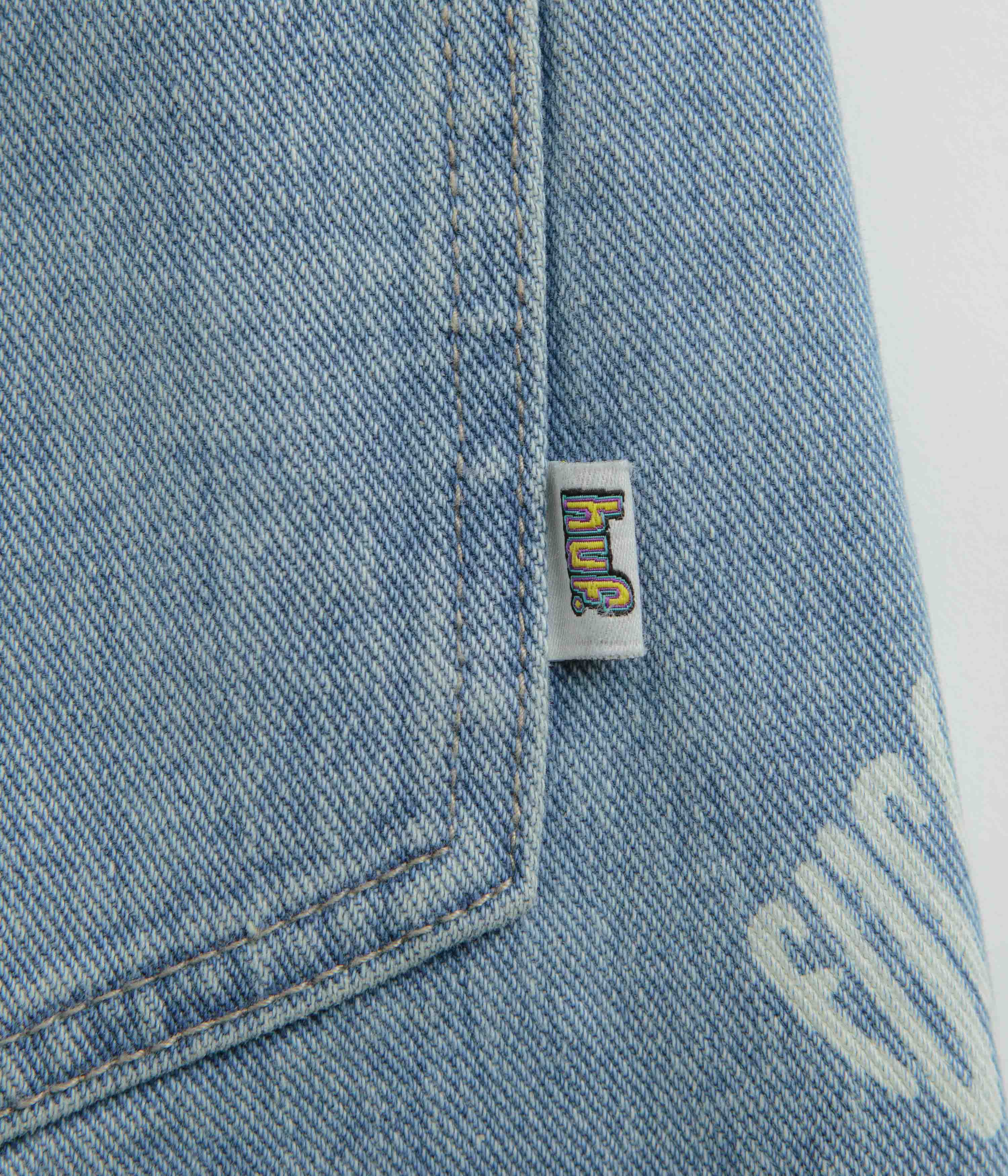 HUF Cromer Print Pants - Blue - Image 9
