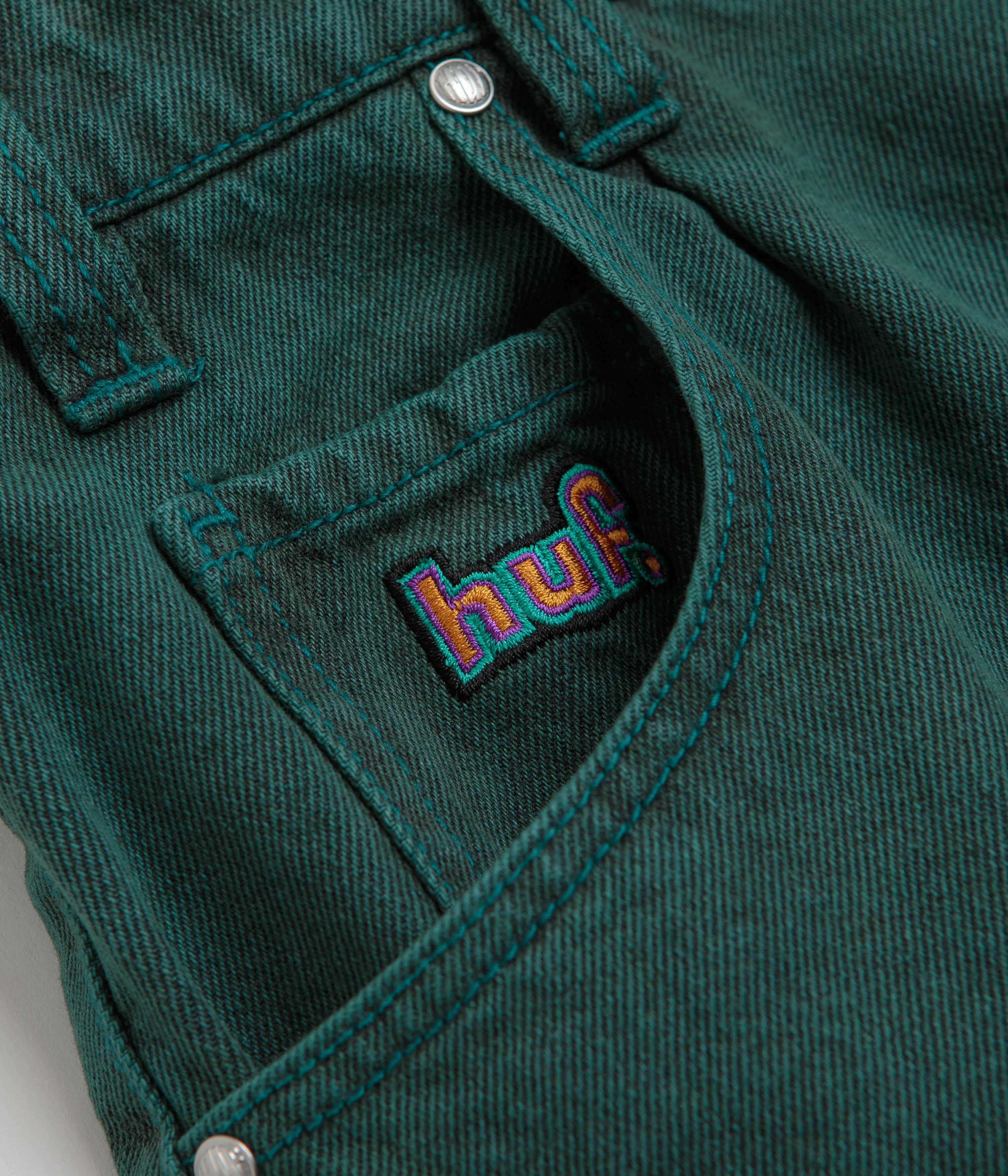 HUF Cromer Shorts - Sea Green - Image 7
