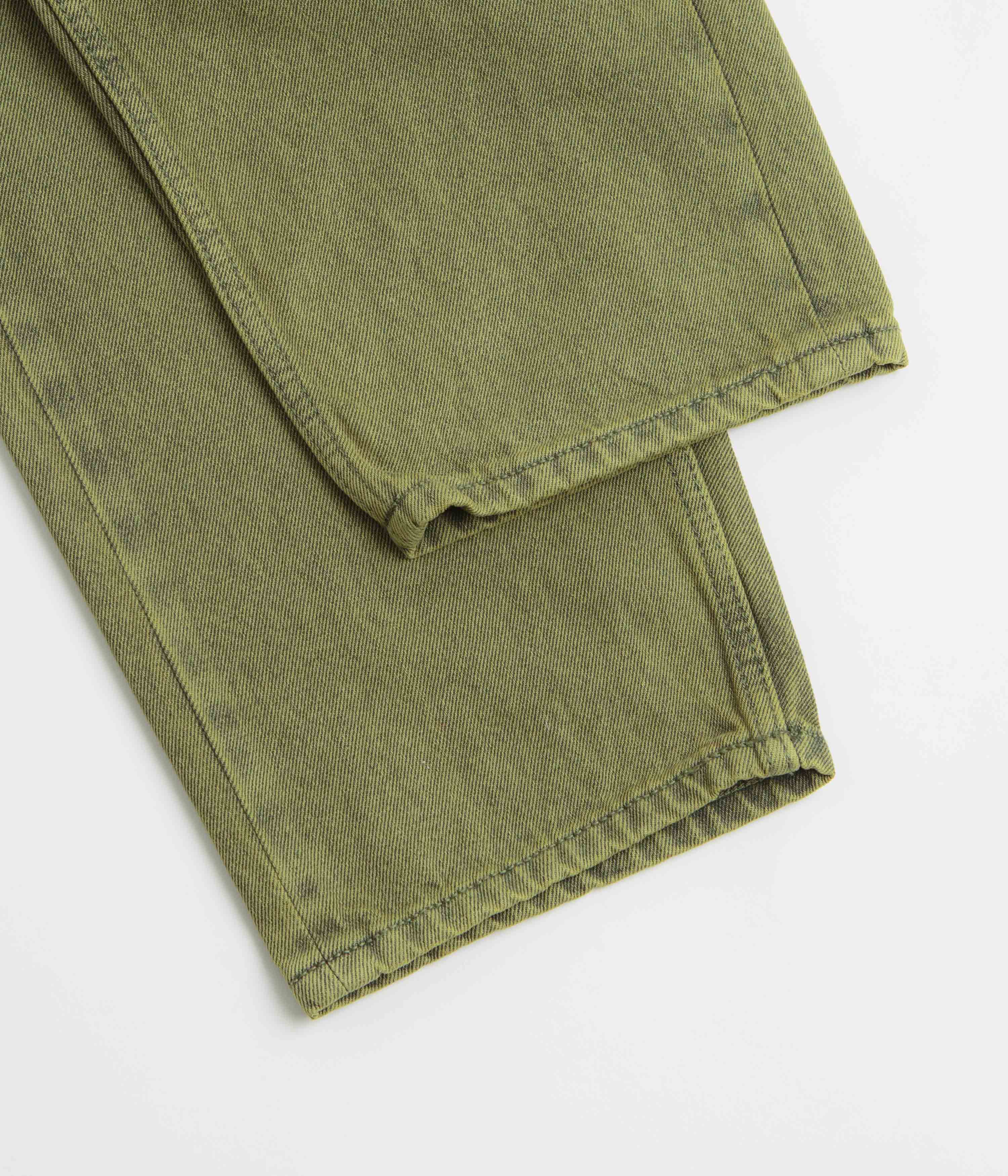 HUF Cromer Washed Pants - Dried Herb - Image 9