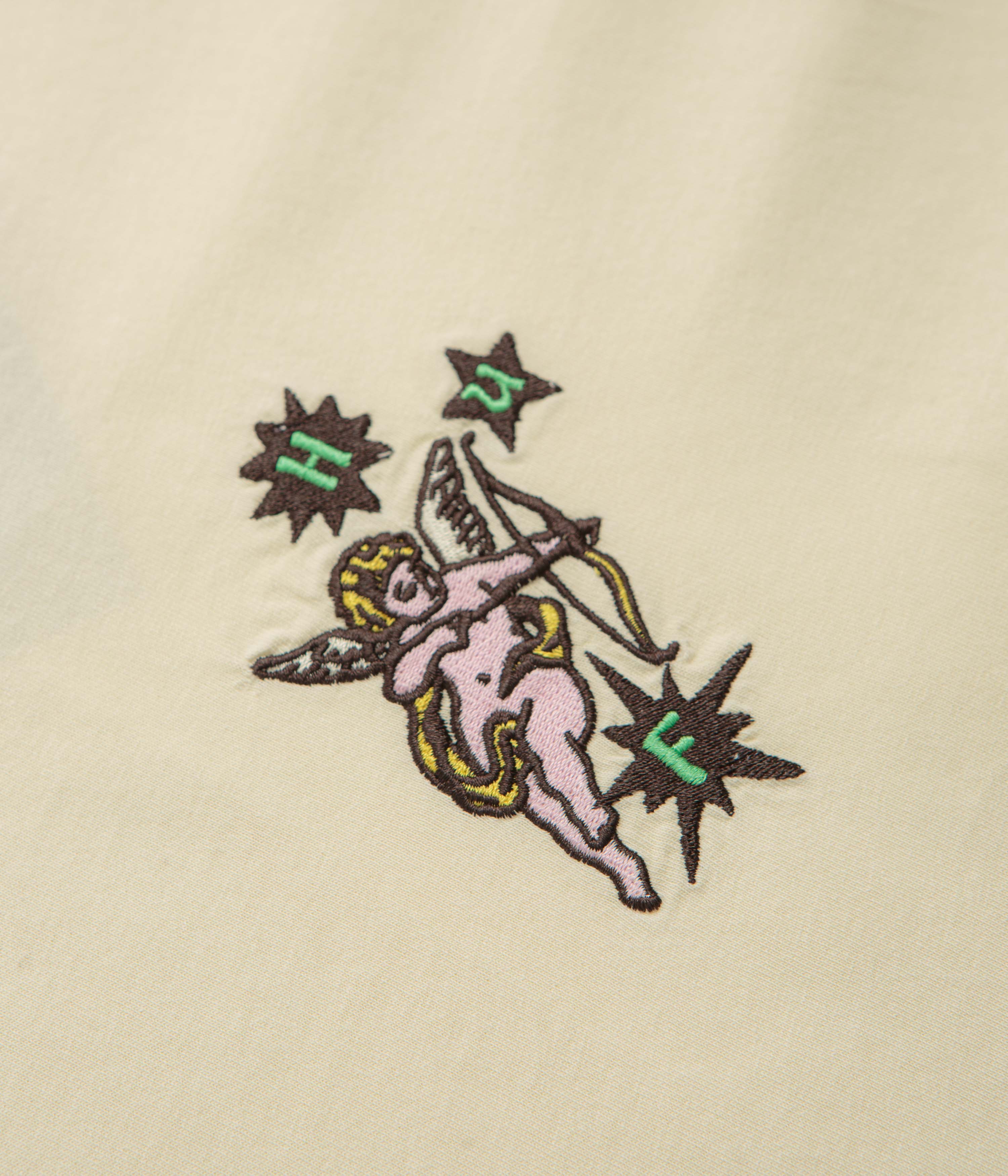 HUF Cupid Washed T-Shirt - Natural - Image 2