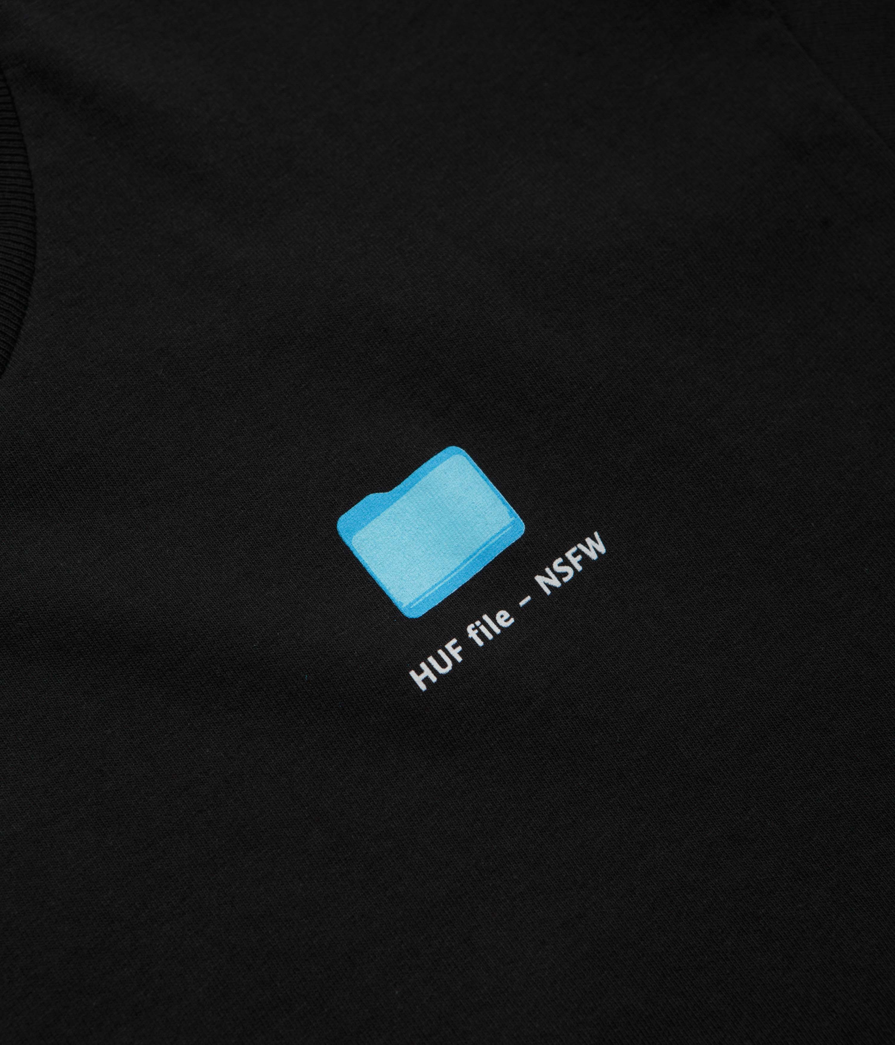 HUF Desktop T-Shirt - Black - Image 3