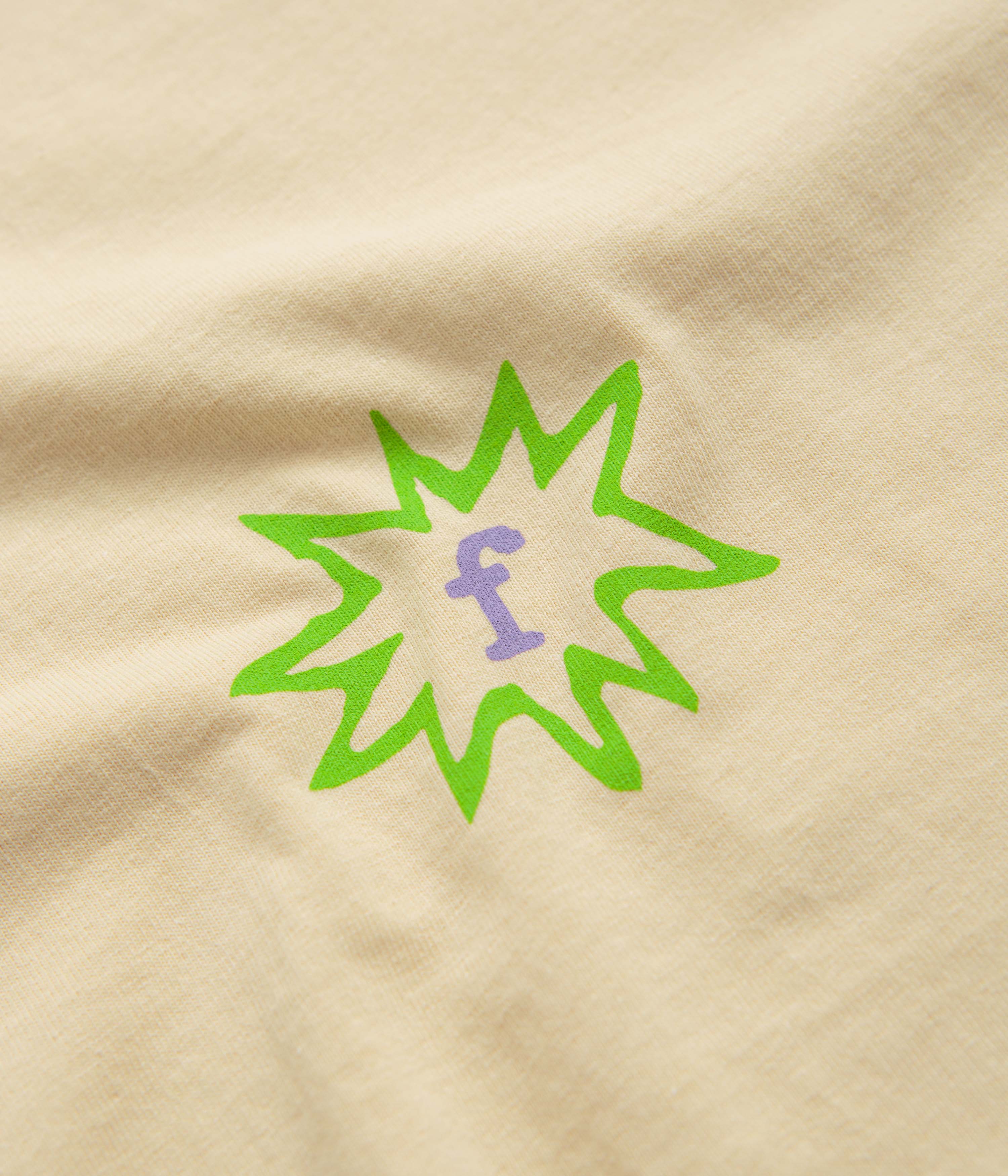 HUF Enlightenment Center T-Shirt - Wheat - Image 3