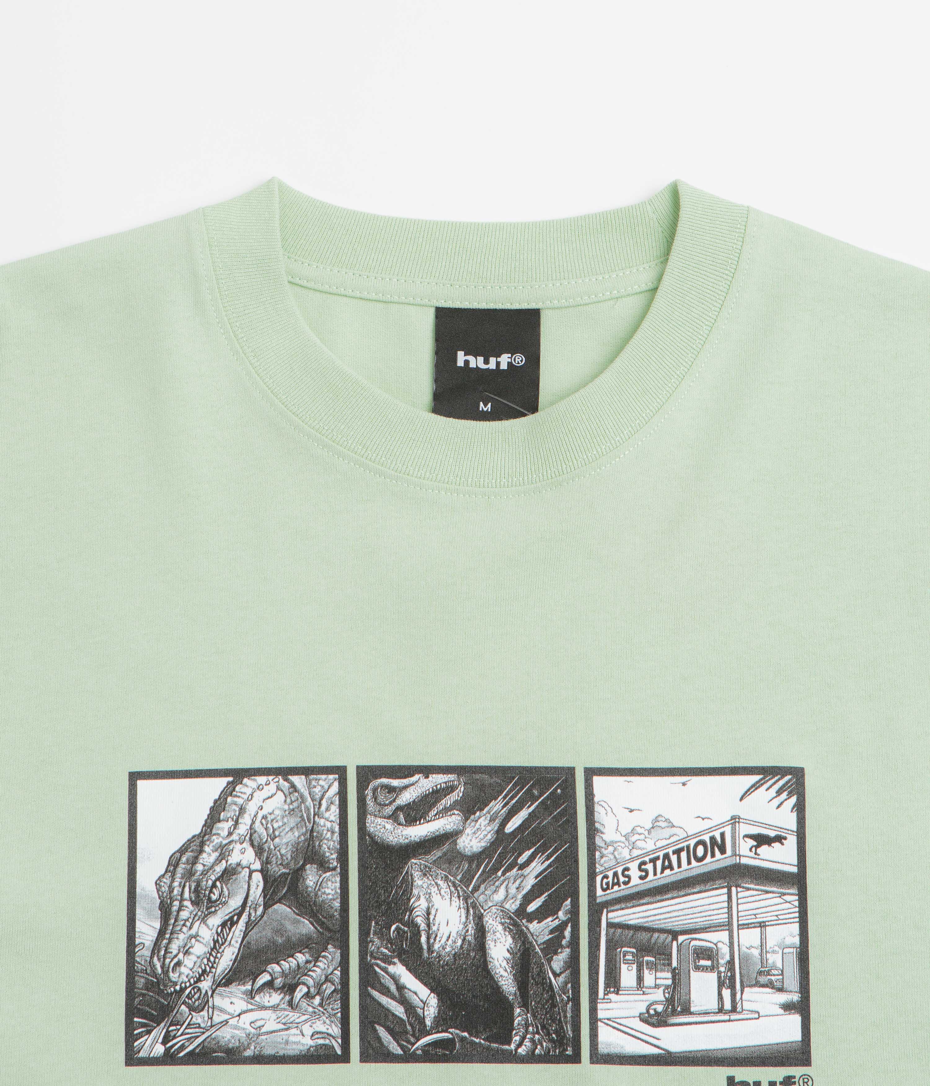 HUF Fossil Fuel T-Shirt - Cucumber - Image 2