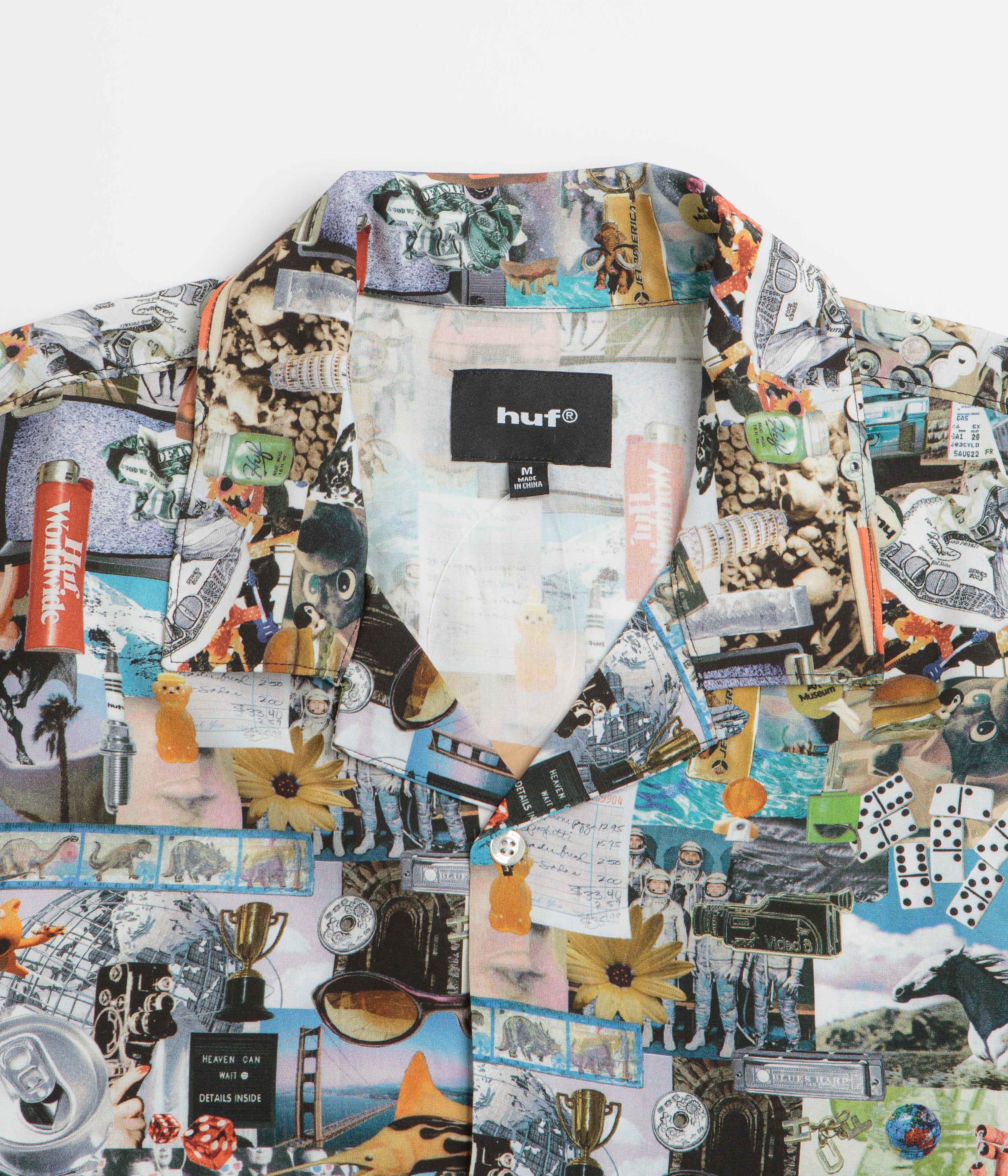 HUF From The Road Short Sleeve Shirt - Multi - Image 2