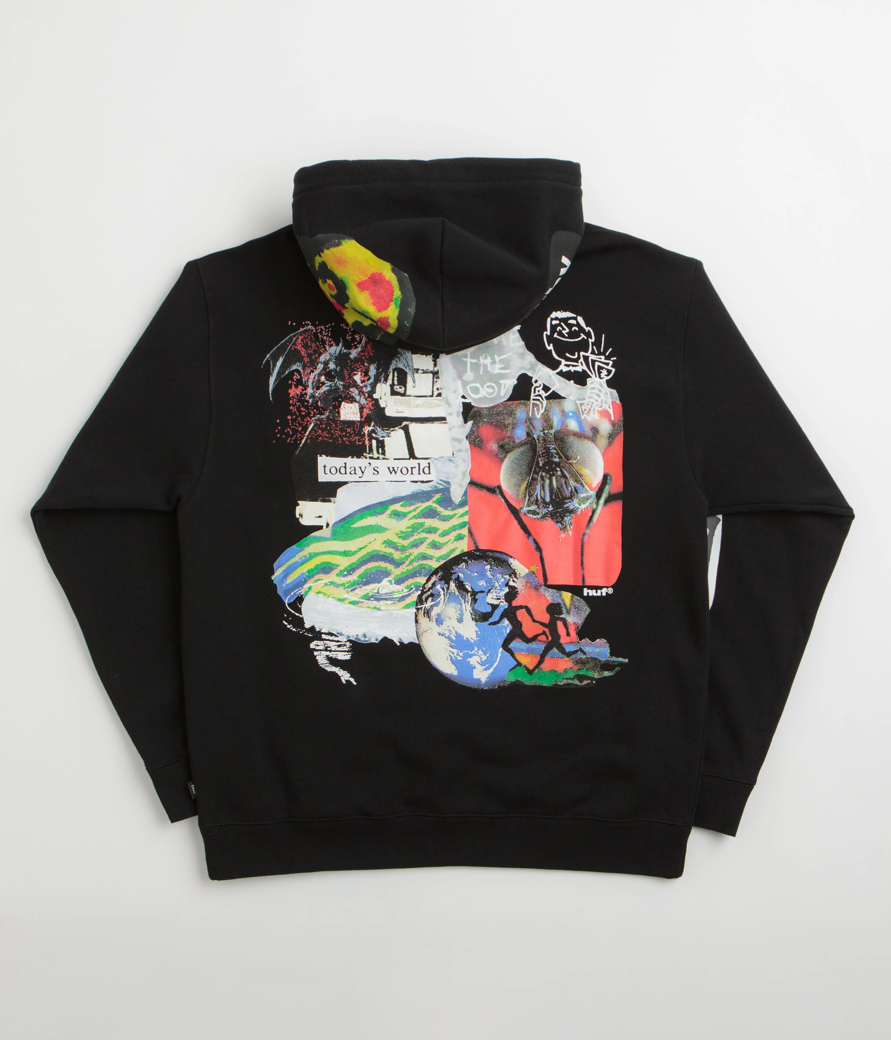 HUF Gimme The Loot Hoodie - Black - Image 2