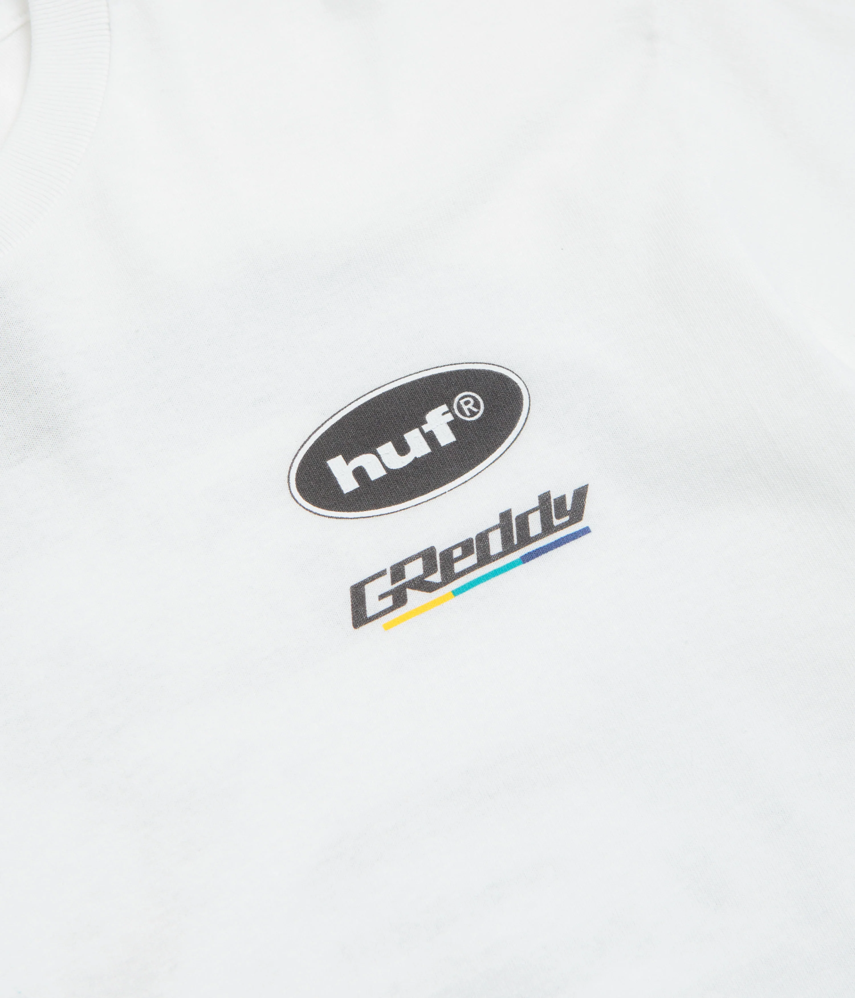 HUF Greddy Showcase T-Shirt - White - Image 3