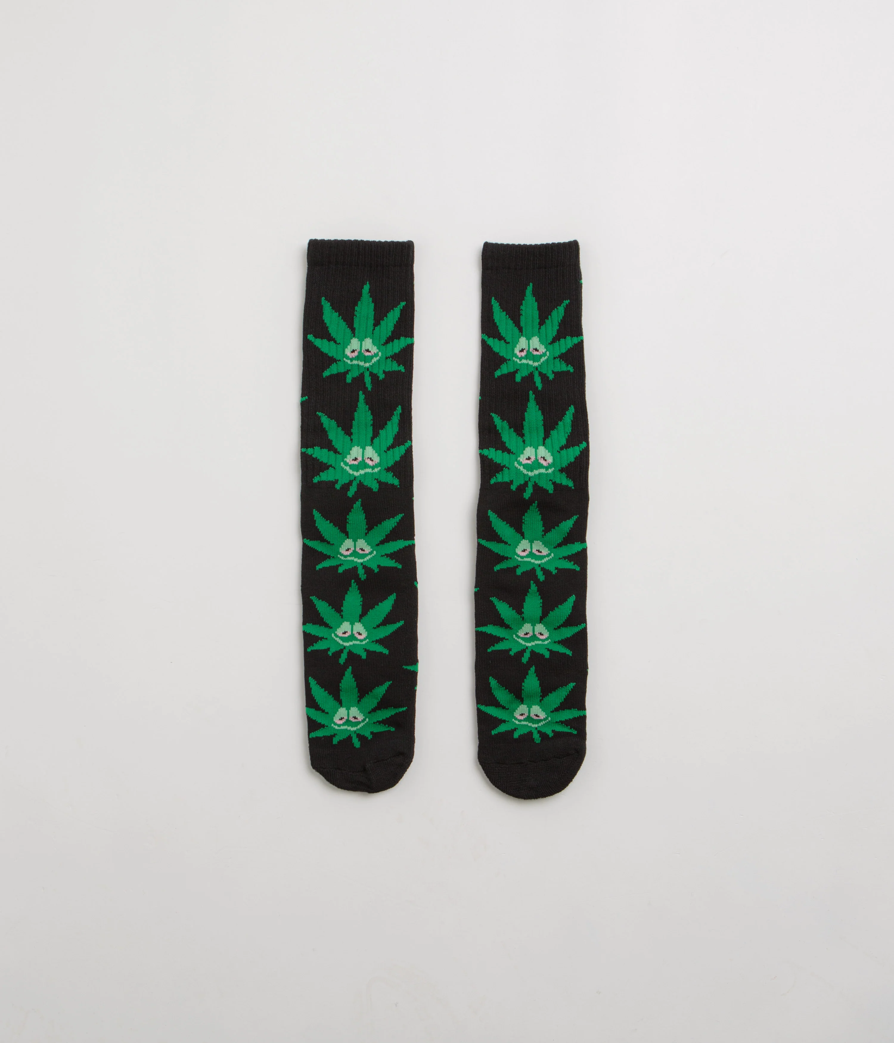 HUF Green Buddy PL Socks - Black - Image 2