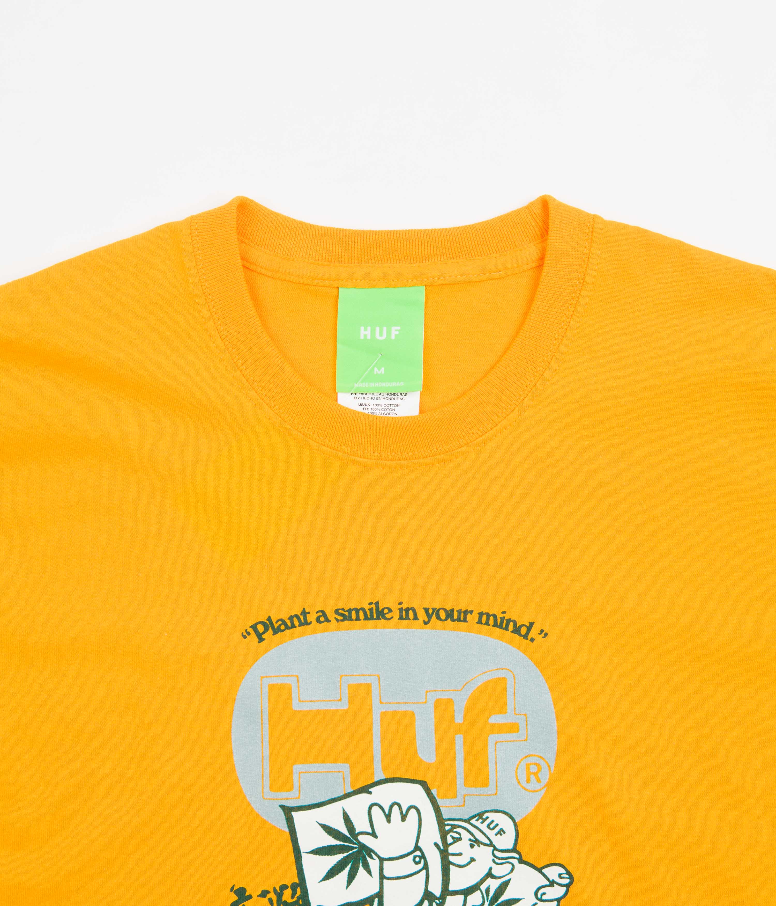 HUF Guerilla Gardening T-Shirt - Gold - Image 3