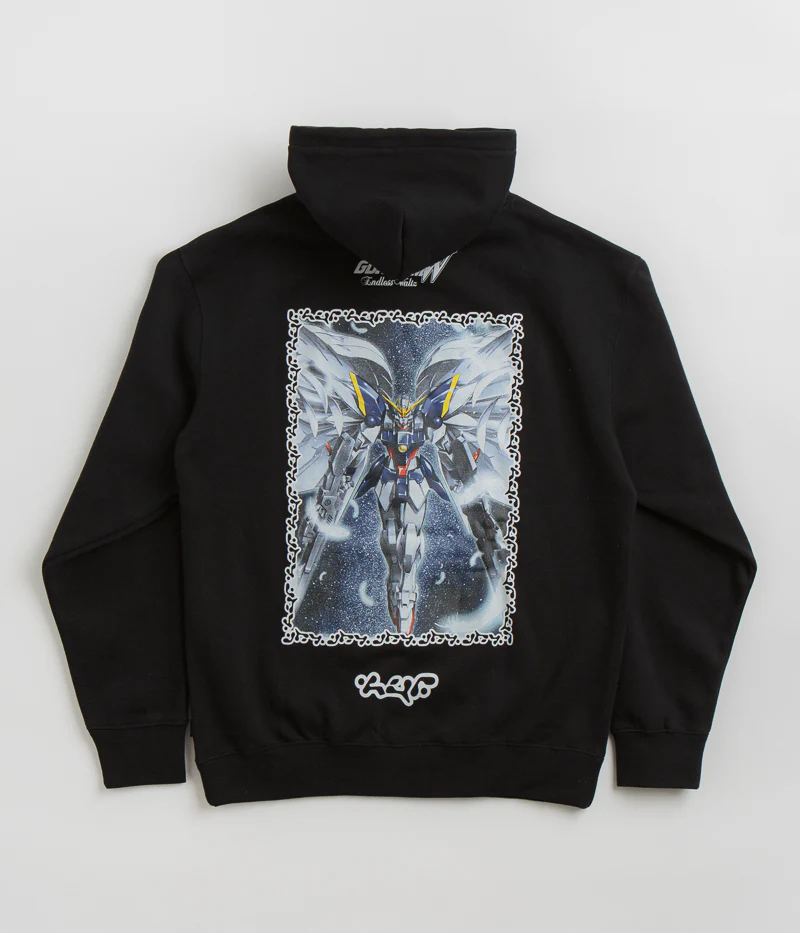 HUF Gundam Wing Hoodie - Black - Image 2