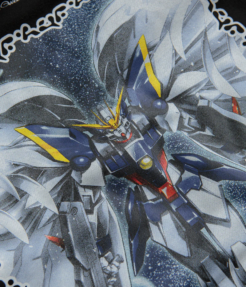 HUF Gundam Wing Hoodie - Black - Image 7