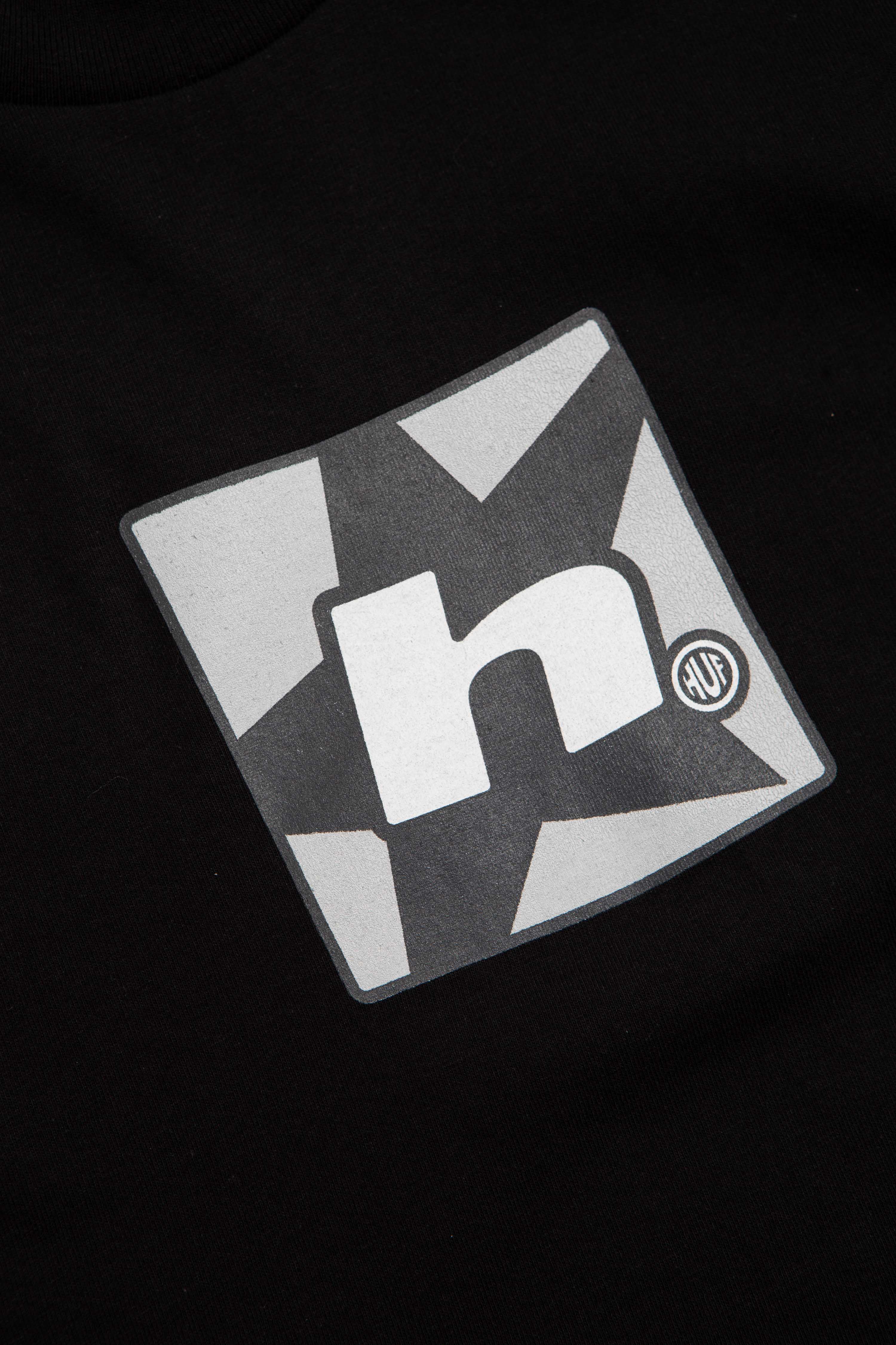 HUF H Star T-Shirt - Black - Image 2