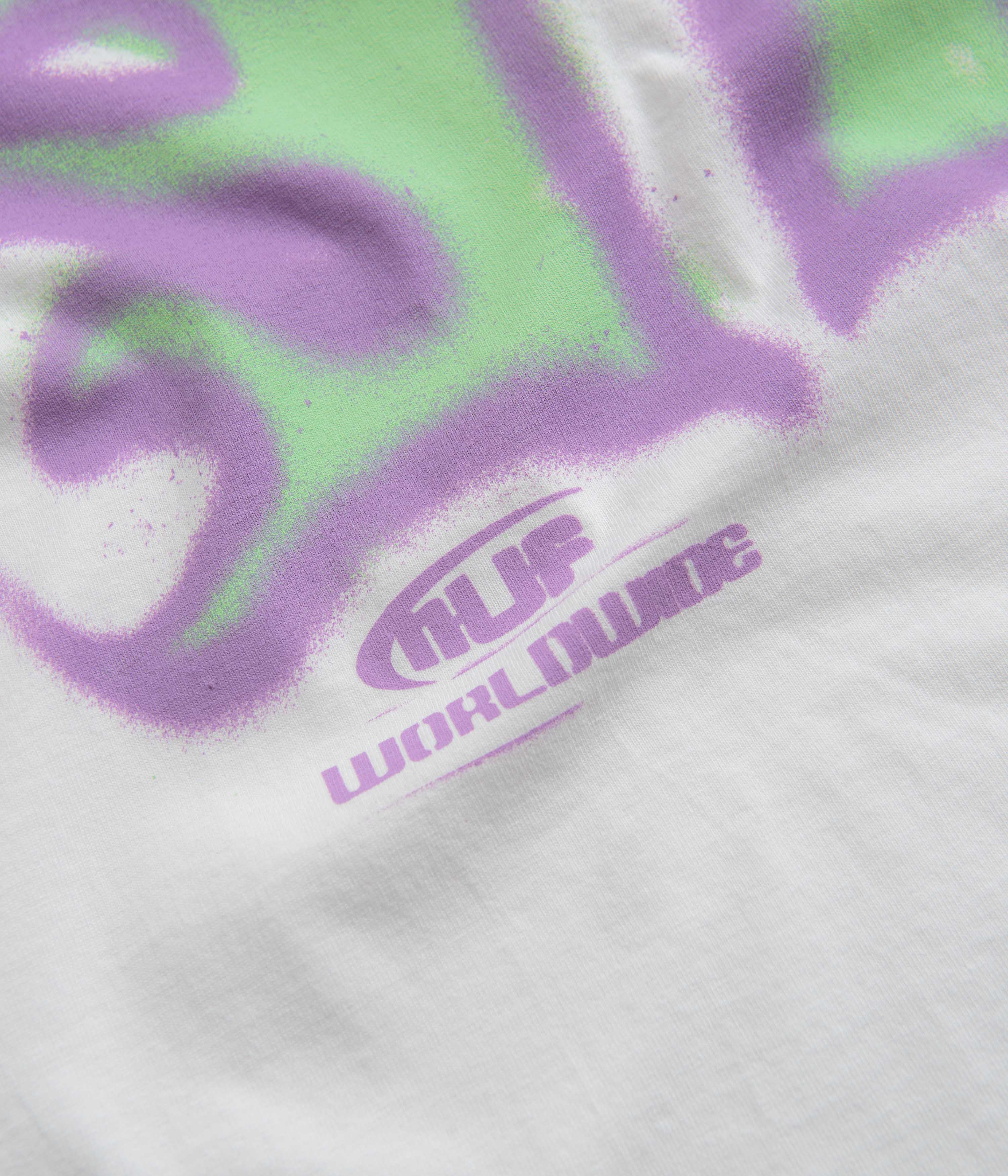 HUF Heat Wave T-Shirt - White - Image 2