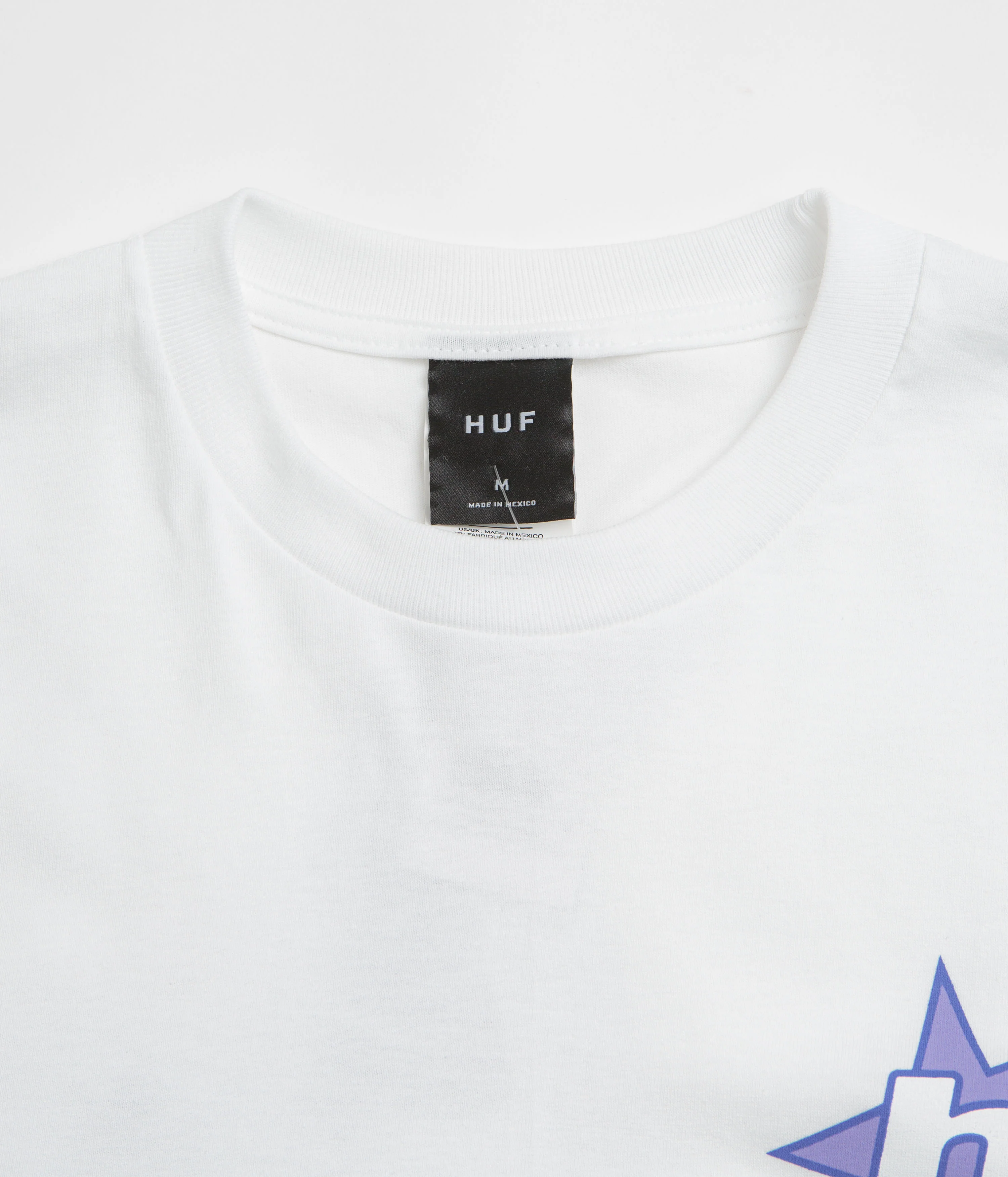 HUF Ice Star T-Shirt - White - Image 4