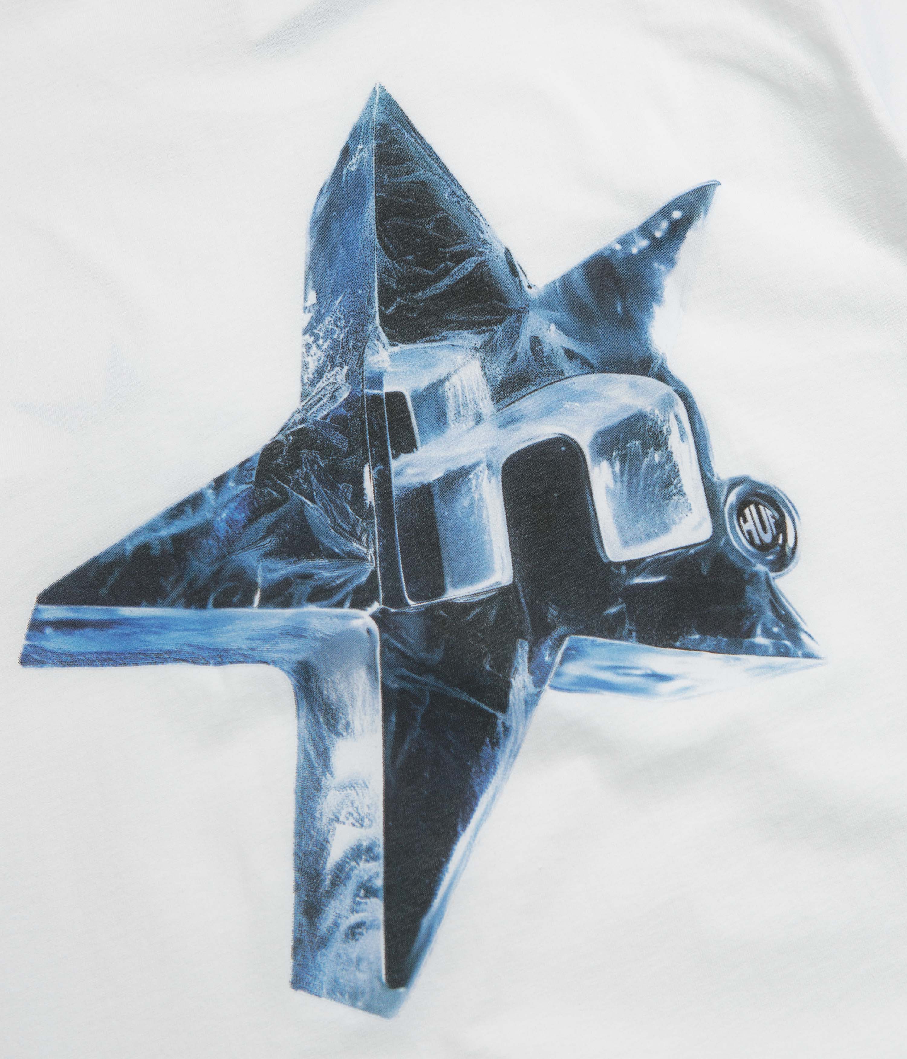 HUF Ice Star T-Shirt - White - Image 5