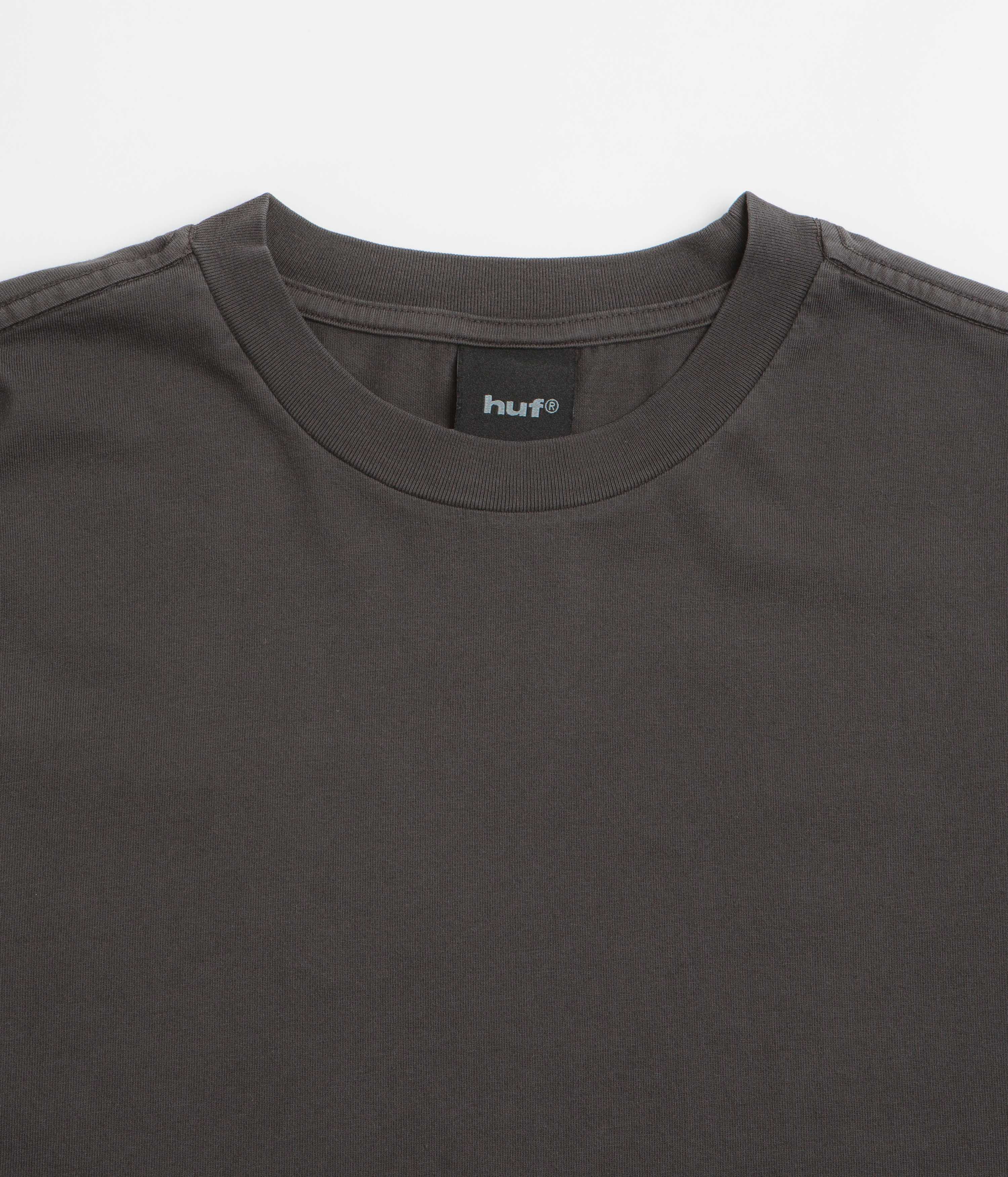 HUF Leon Double Layer Long Sleeve T-Shirt - Vintage Black - Image 2