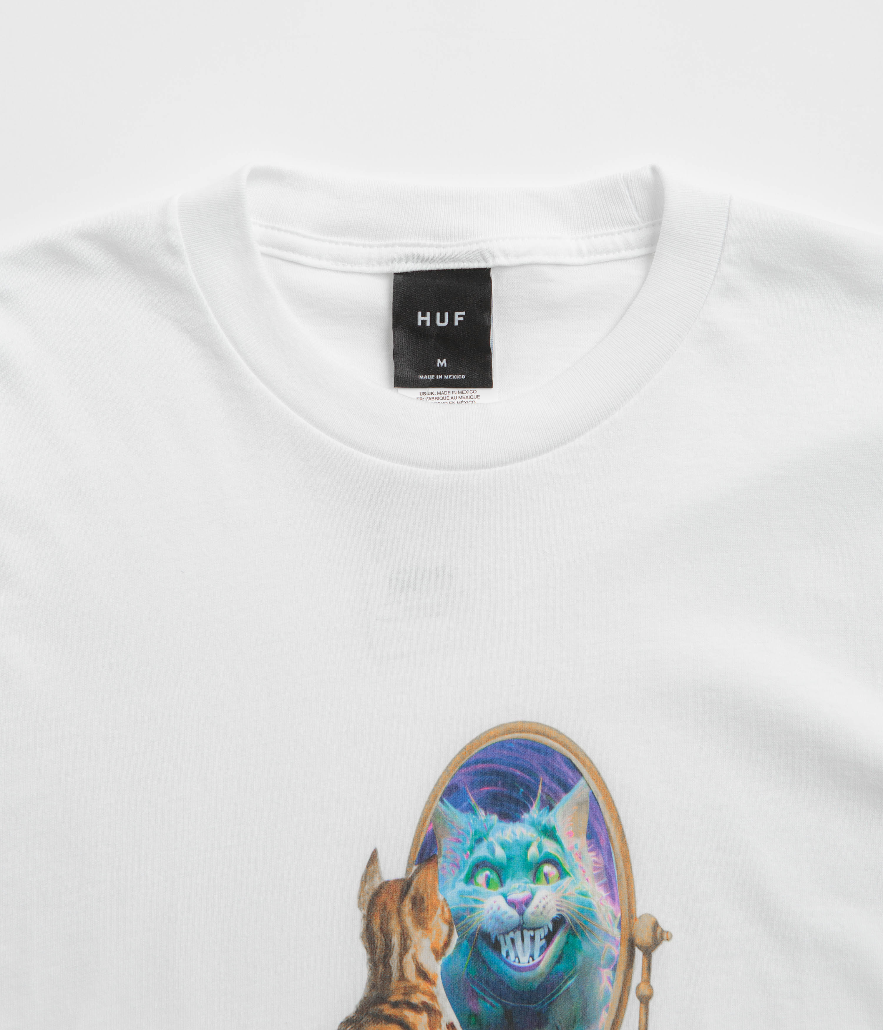 HUF Mirror T-Shirt - White - Image 3