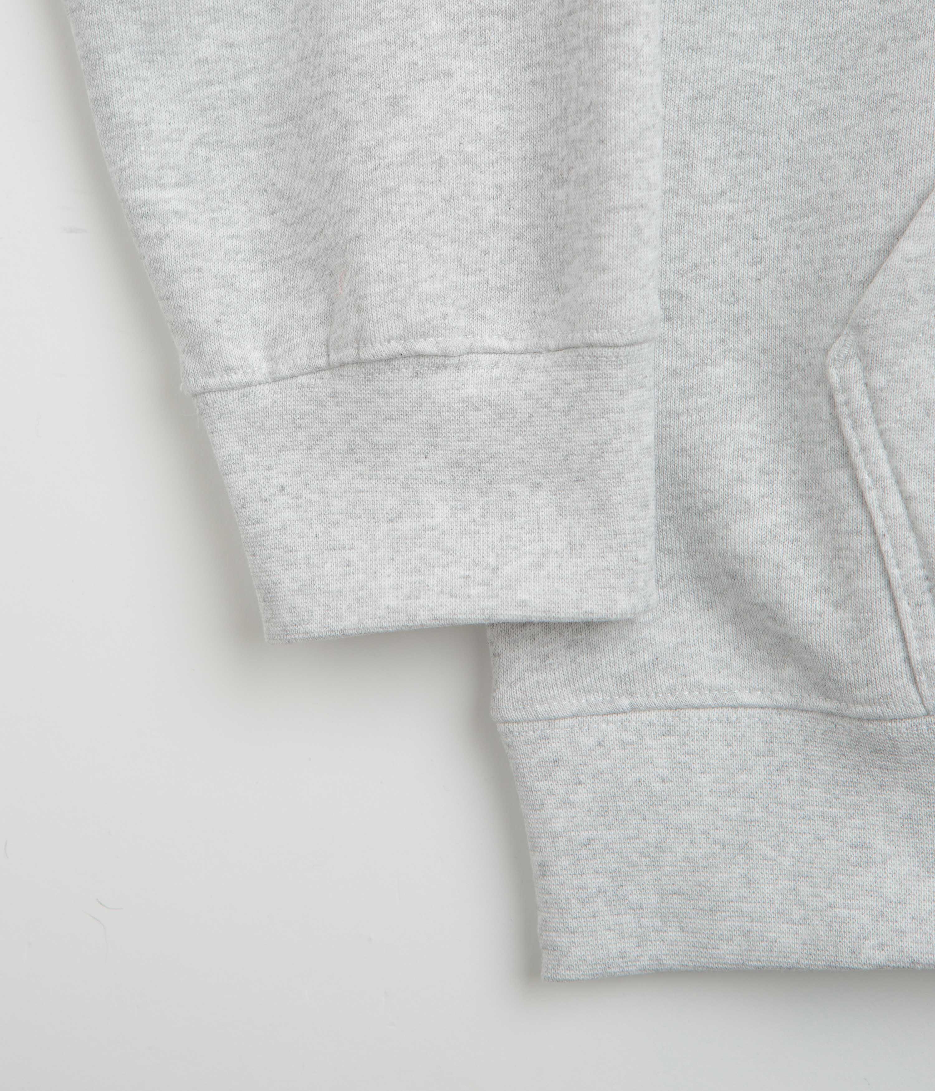HUF Prism Triple Triangle Hoodie - Heather Grey - Image 6