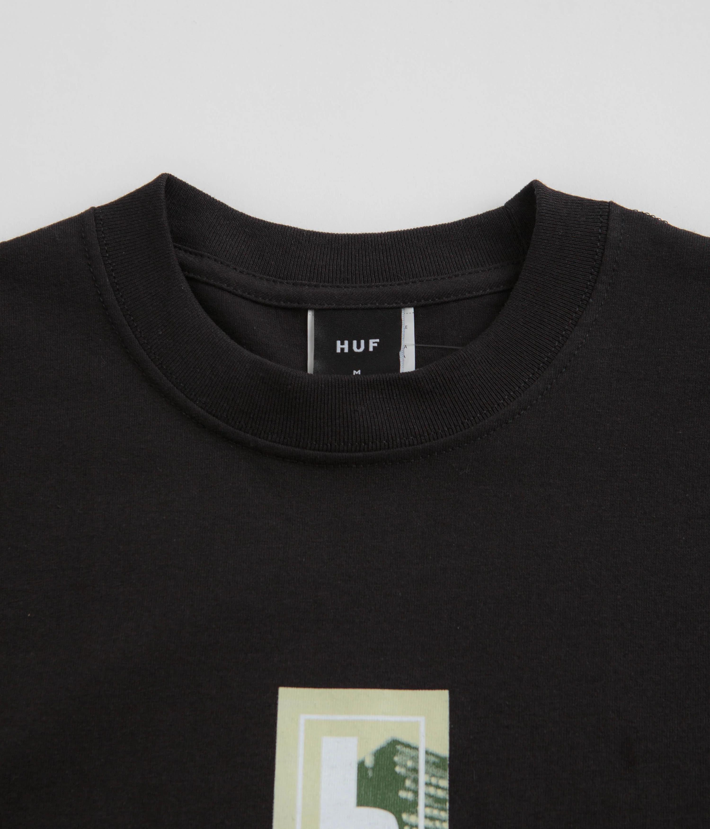HUF Roads T-Shirt - Black - Image 2