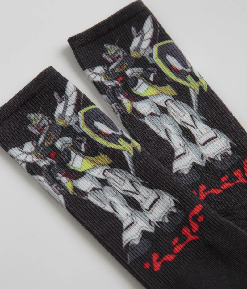 HUF Sandrock Crew Socks - Black - Image 2