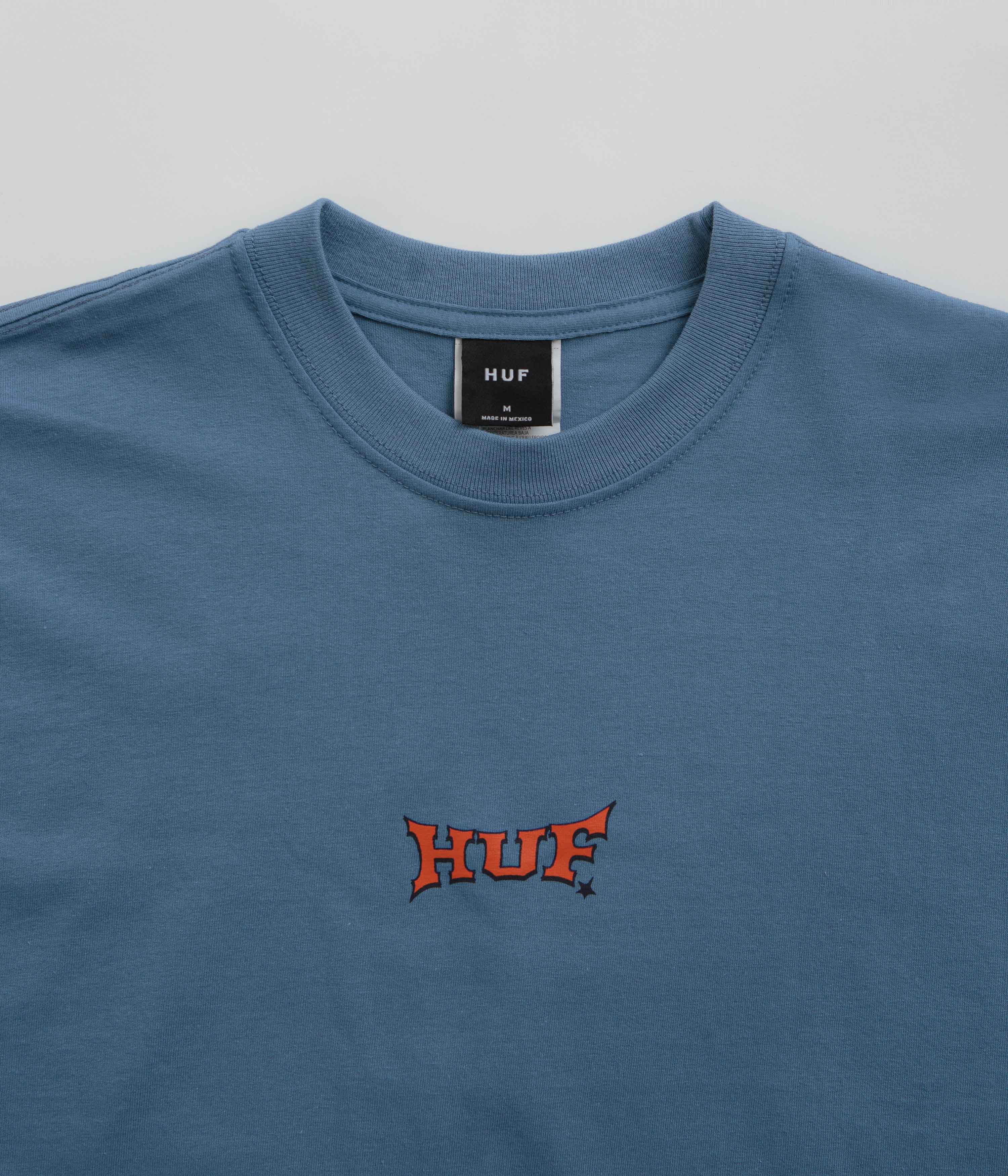 HUF Sassy H T-Shirt - Slate Blue - Image 4