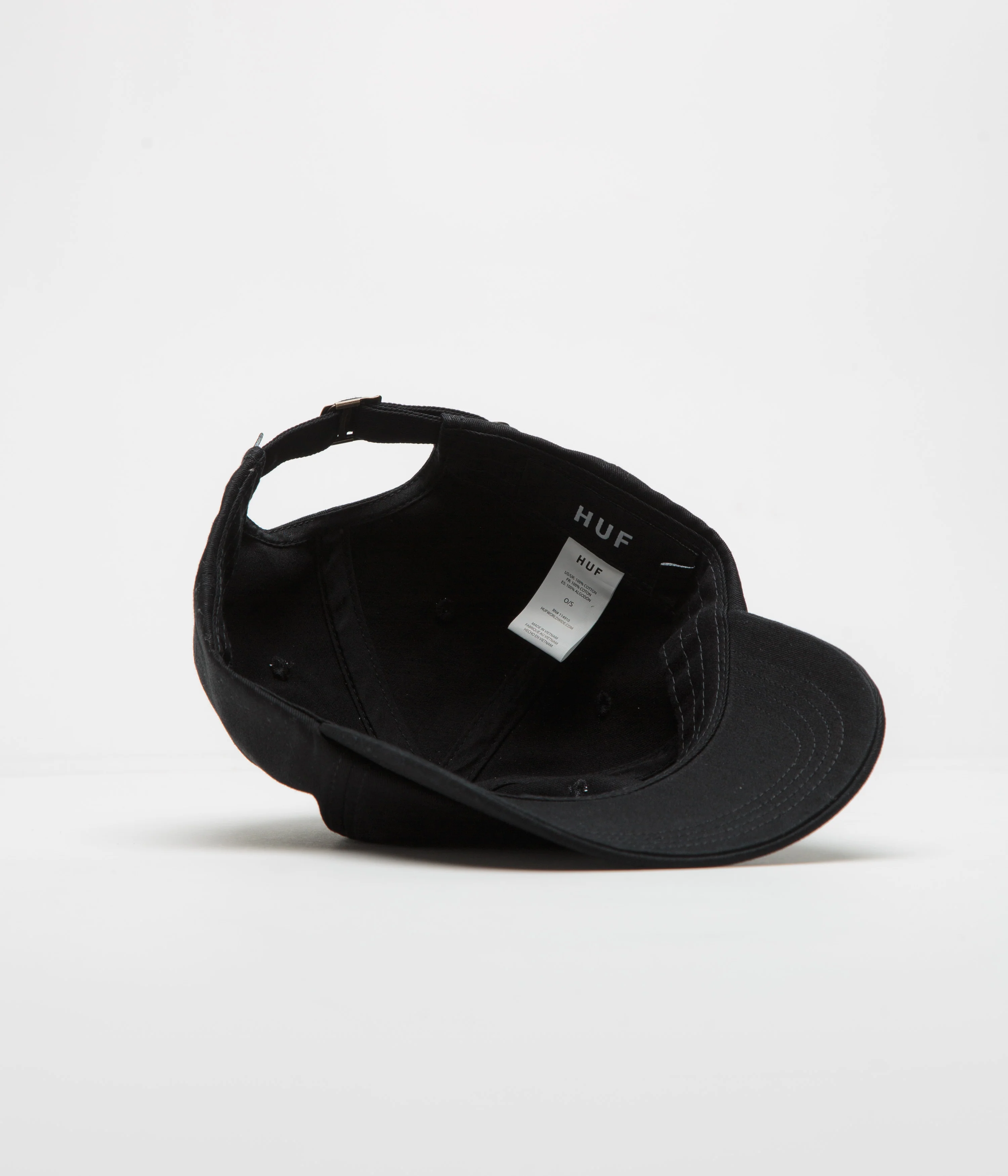 HUF Set OG Cap - Black - Image 4