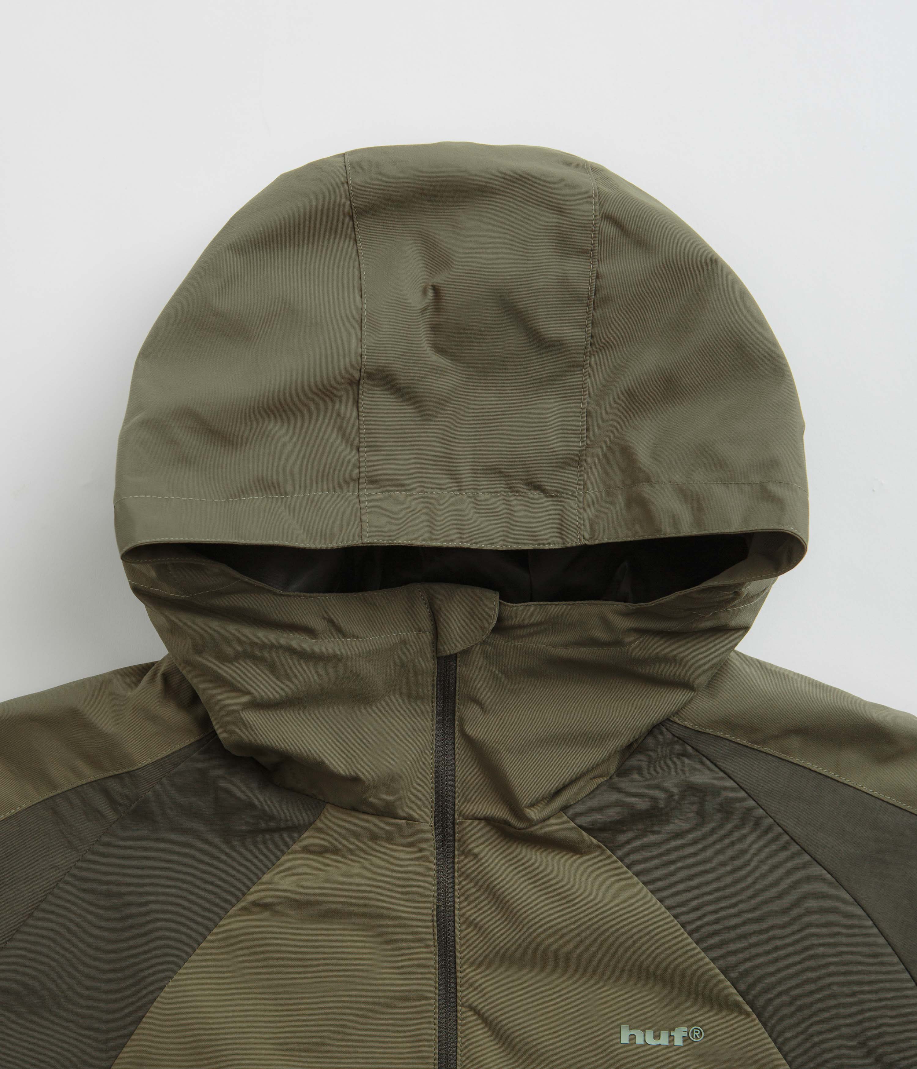HUF Set Shell Jacket - Olive - Image 5