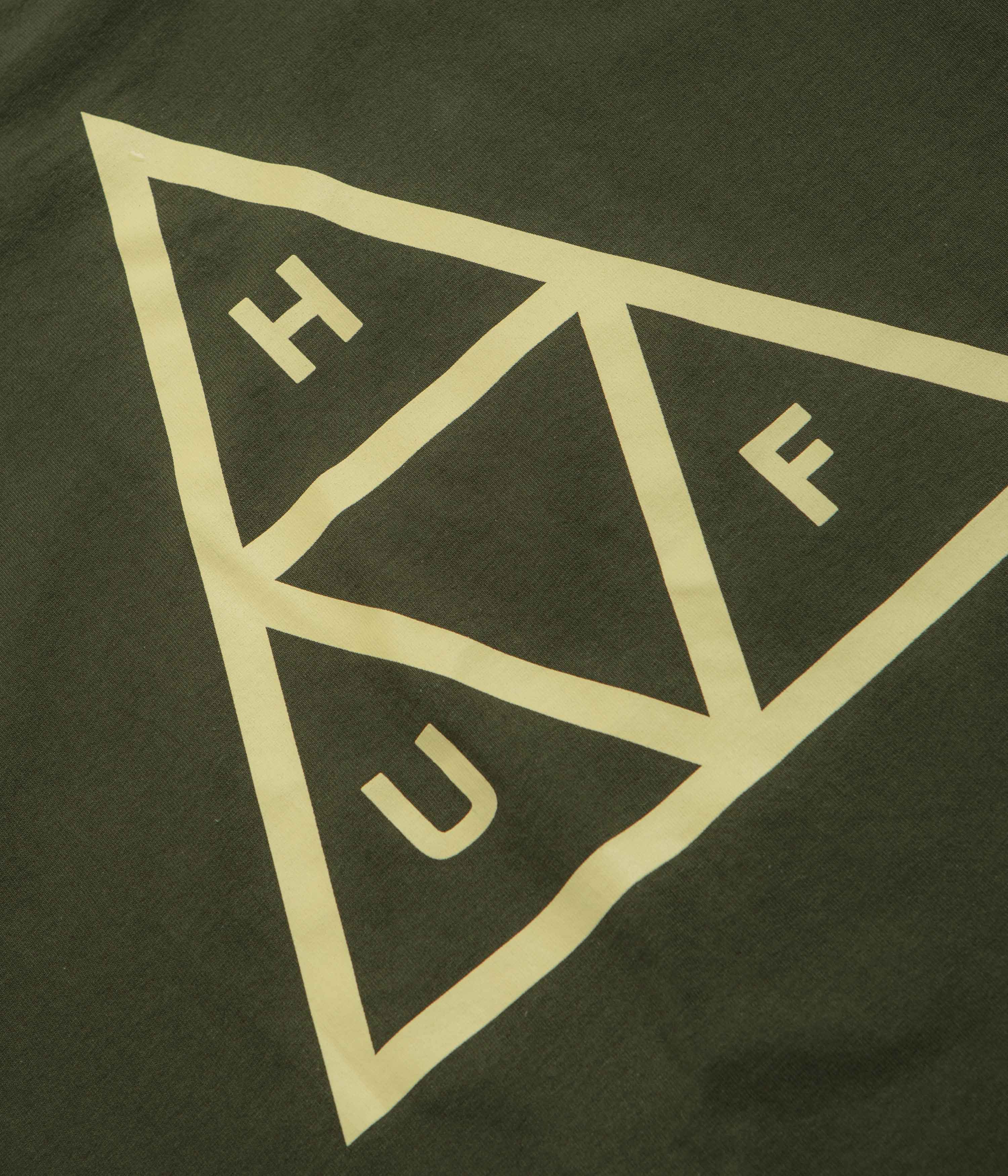 HUF Set TT Full Zip Hoodie - Hunter Green - Image 5
