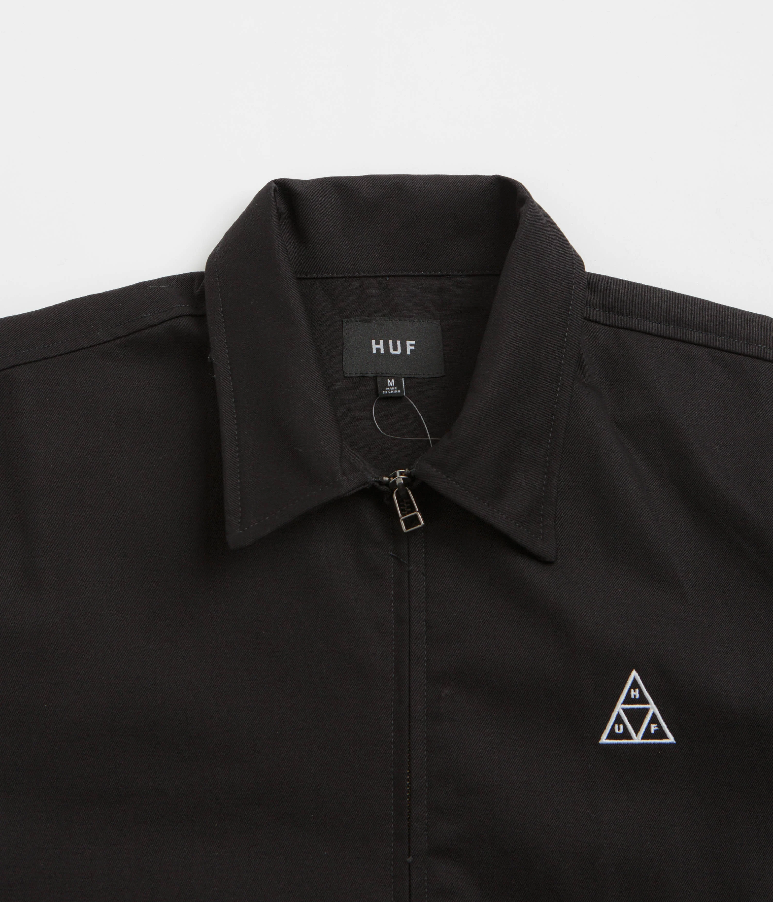 HUF Set TT Shop Jacket - Black - Image 3
