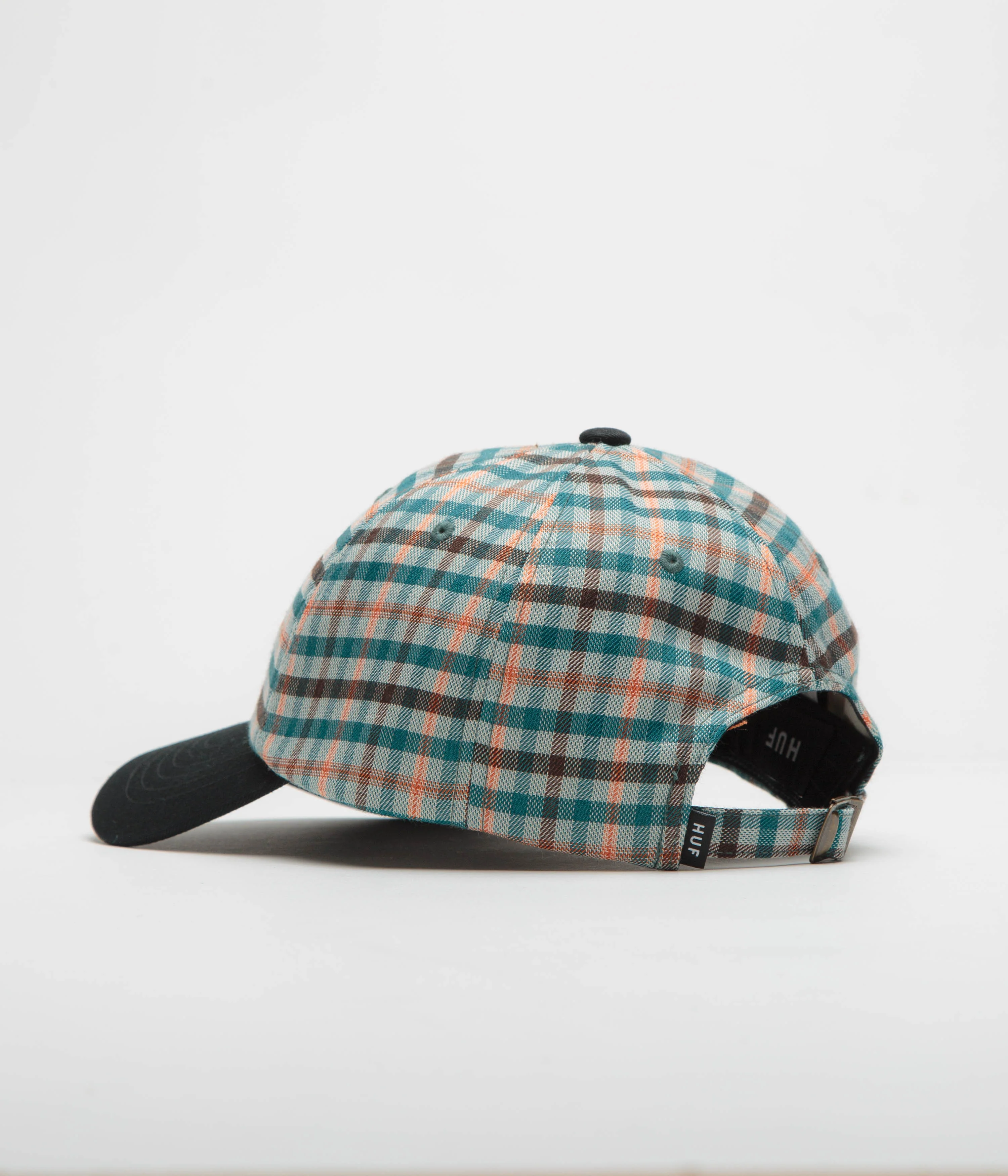 HUF Shadow Plaid Cap - Black - Image 3