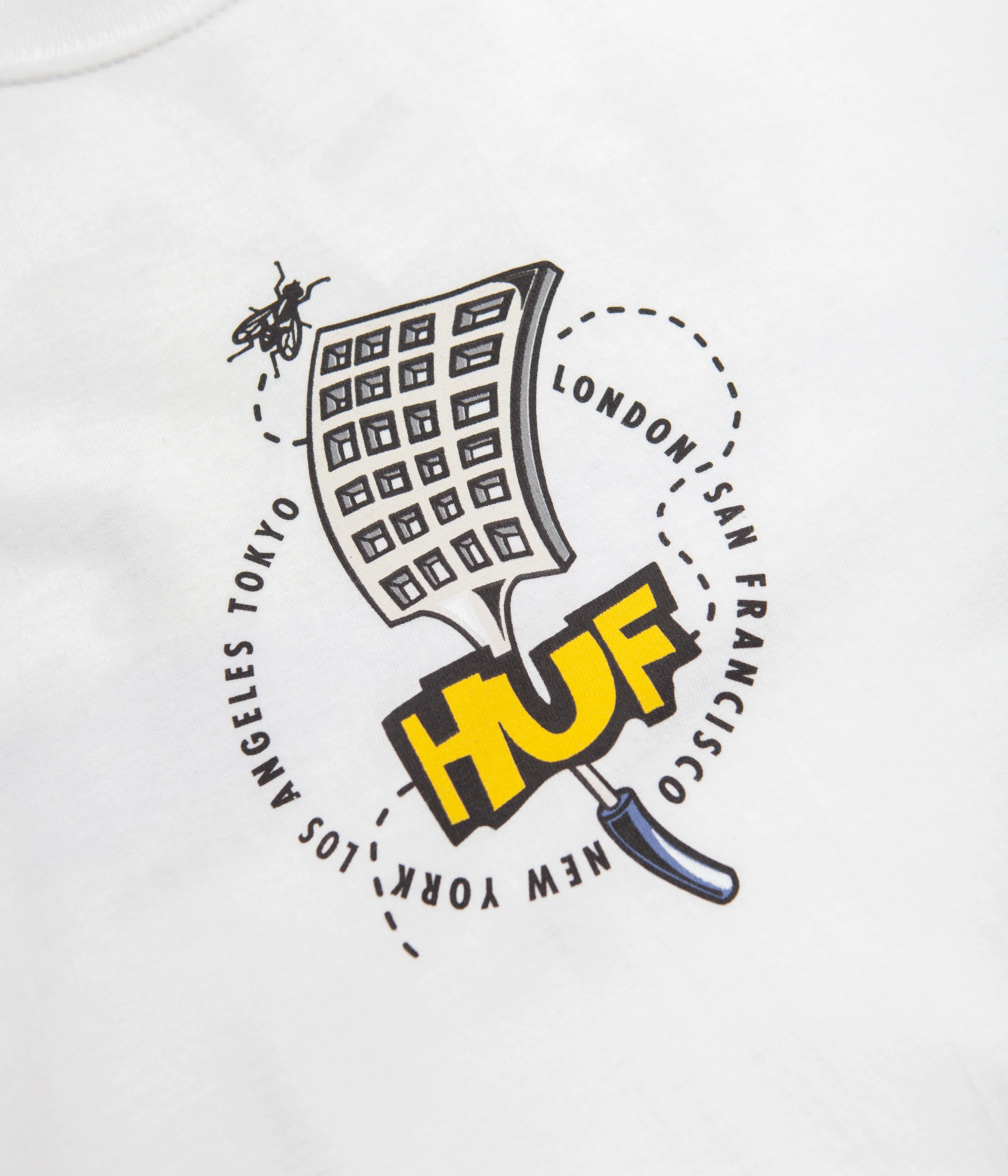 HUF Swat Team T-Shirt - White - Image 3
