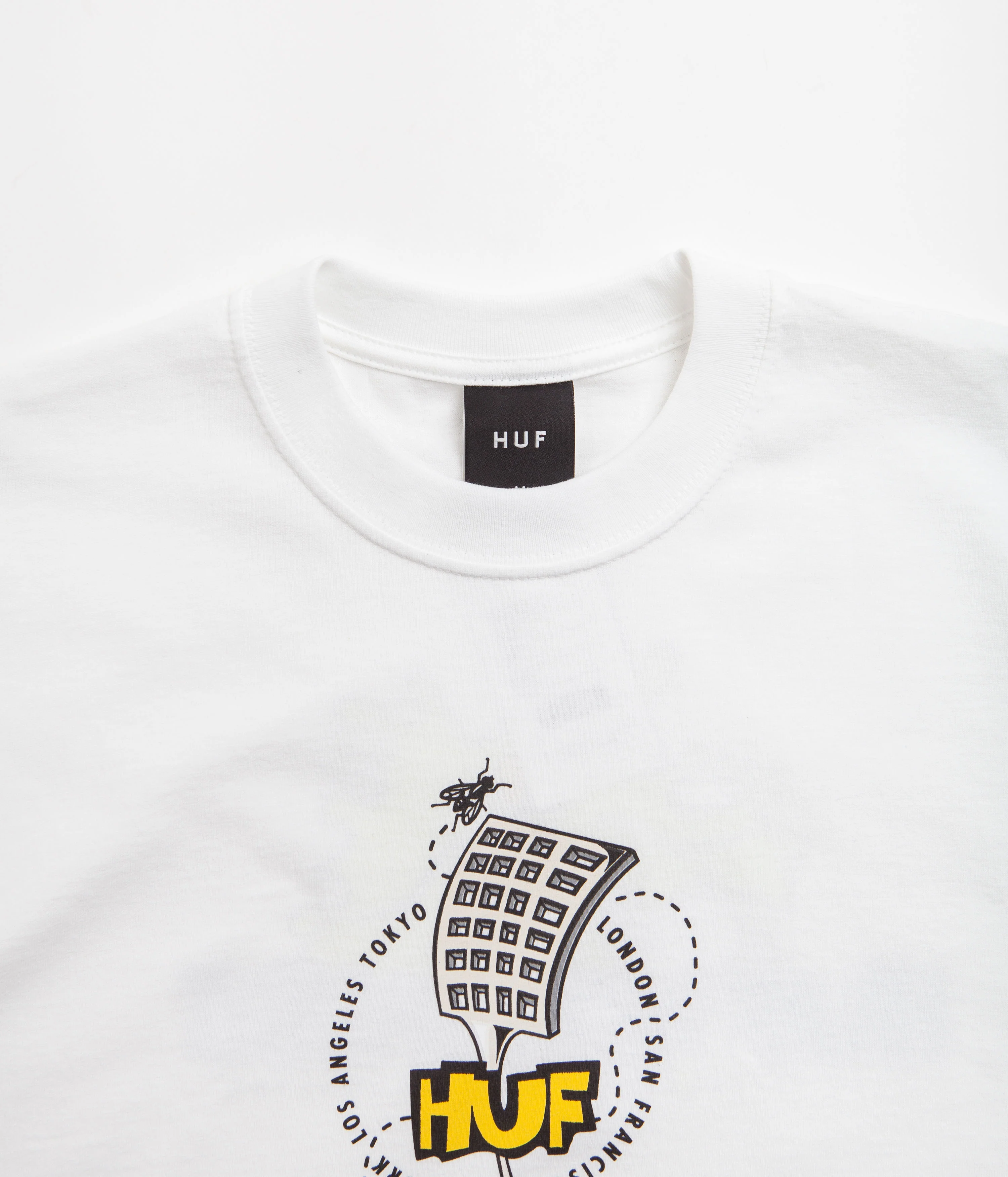 HUF Swat Team T-Shirt - White - Image 4