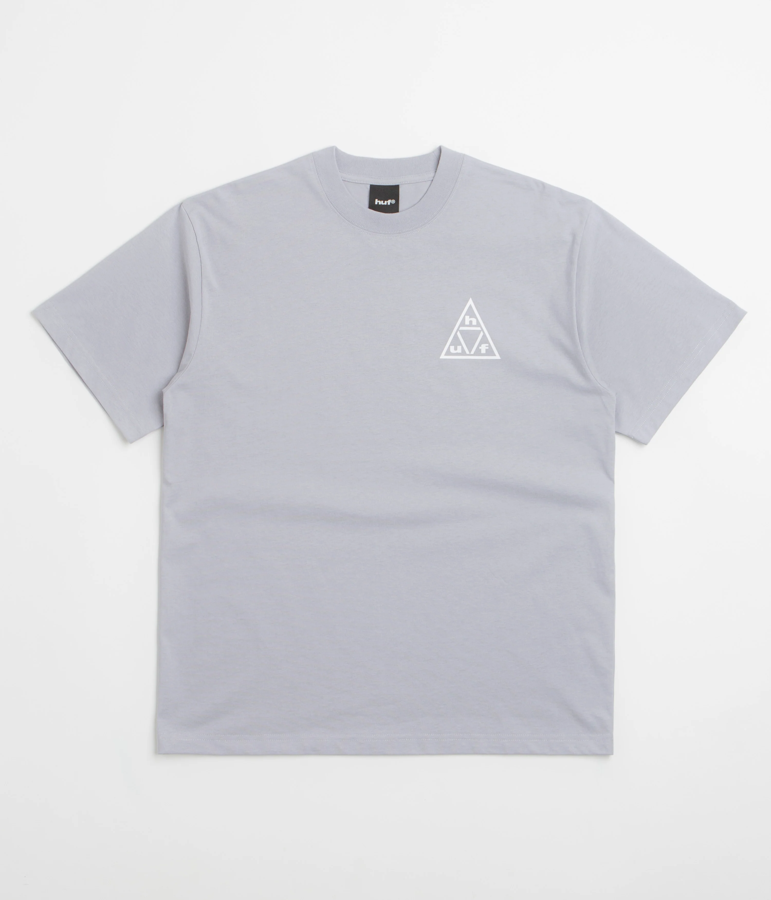 HUF Triple Triangle T-Shirt - Lilac Chalk / White - Image 2