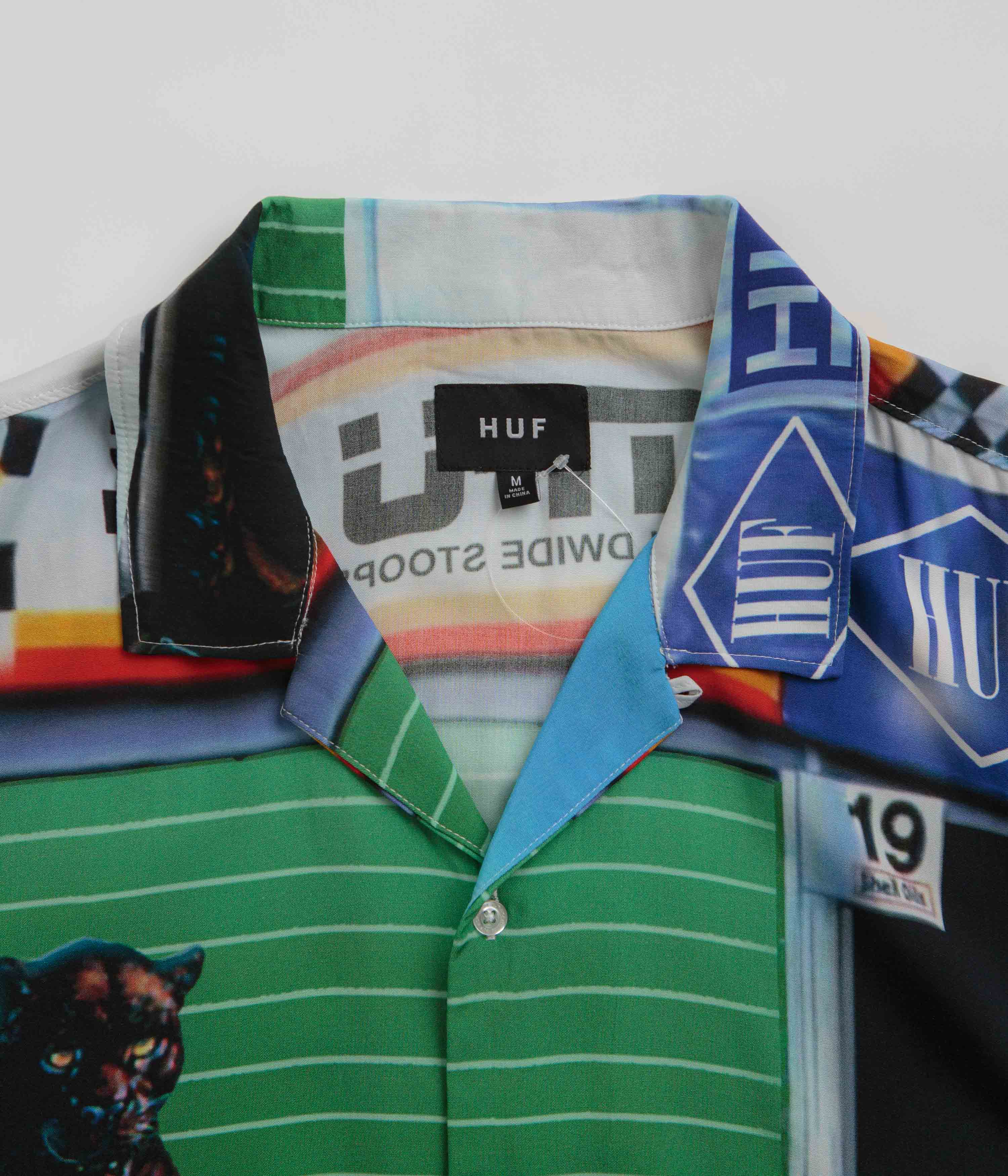 HUF Trophy Resort Short Sleeve Shirt - Multi - Image 3