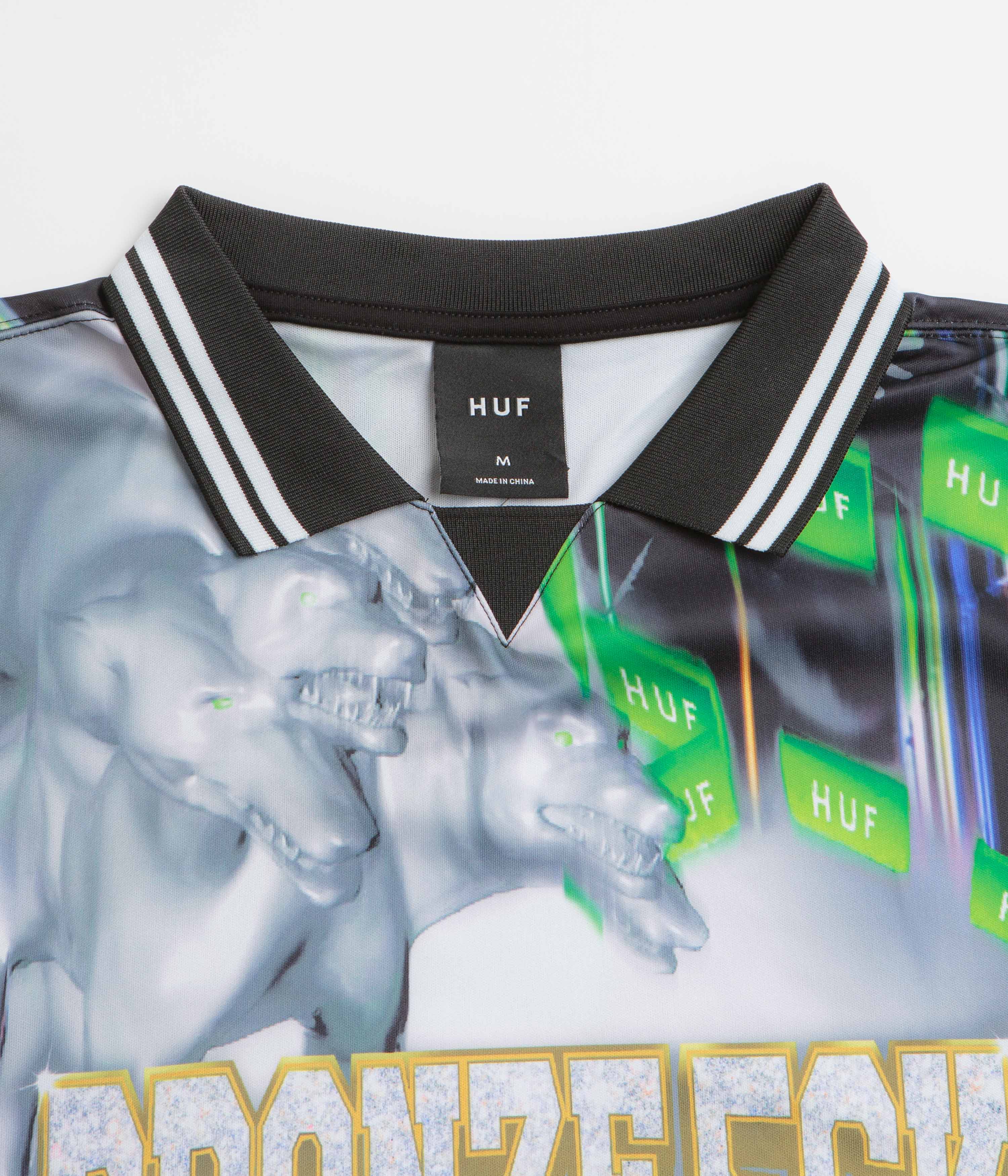 HUF x Bronze 56K Glitched Soccer Jersey - Multi - Image 3