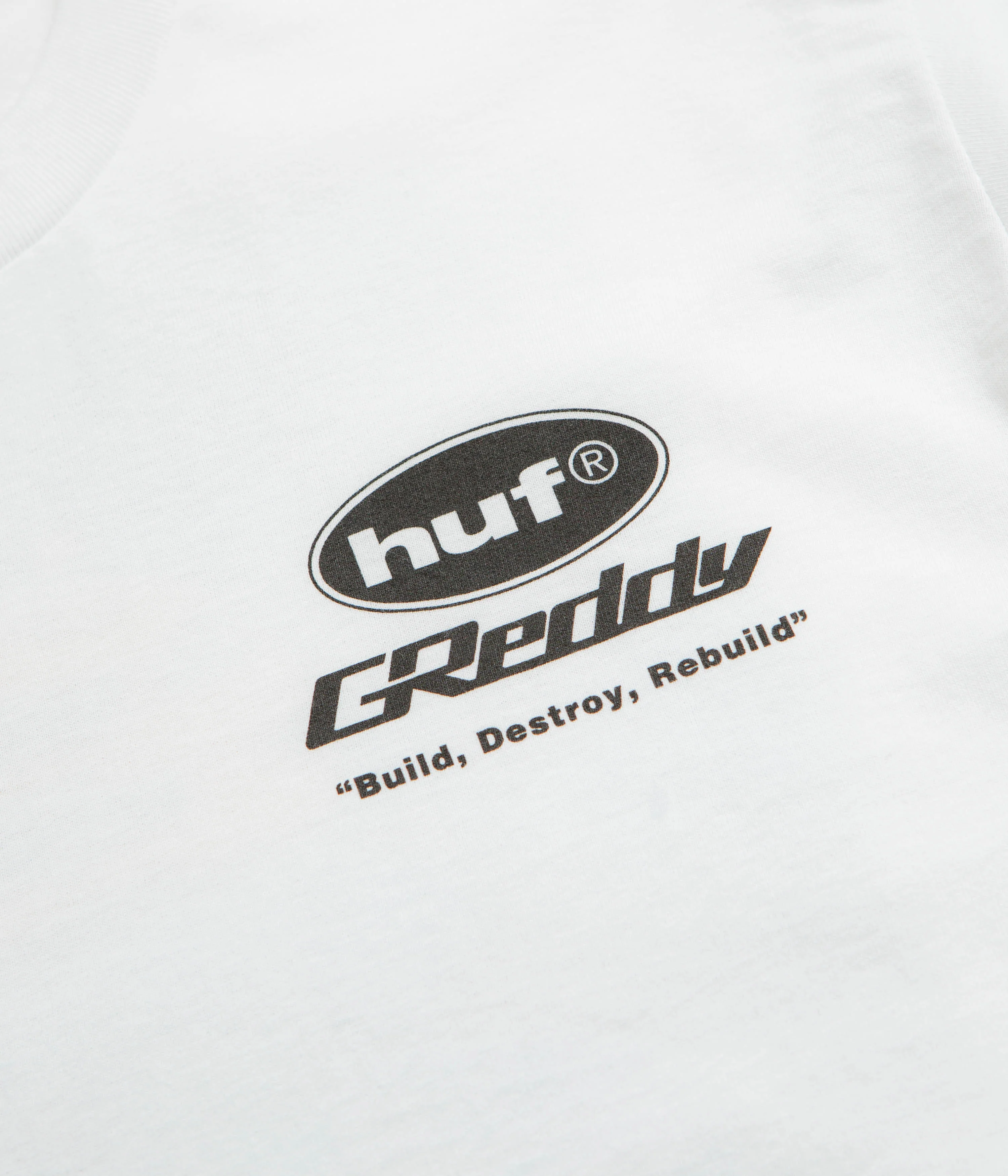 HUF x GReddy Parts T-Shirt - White - Image 4