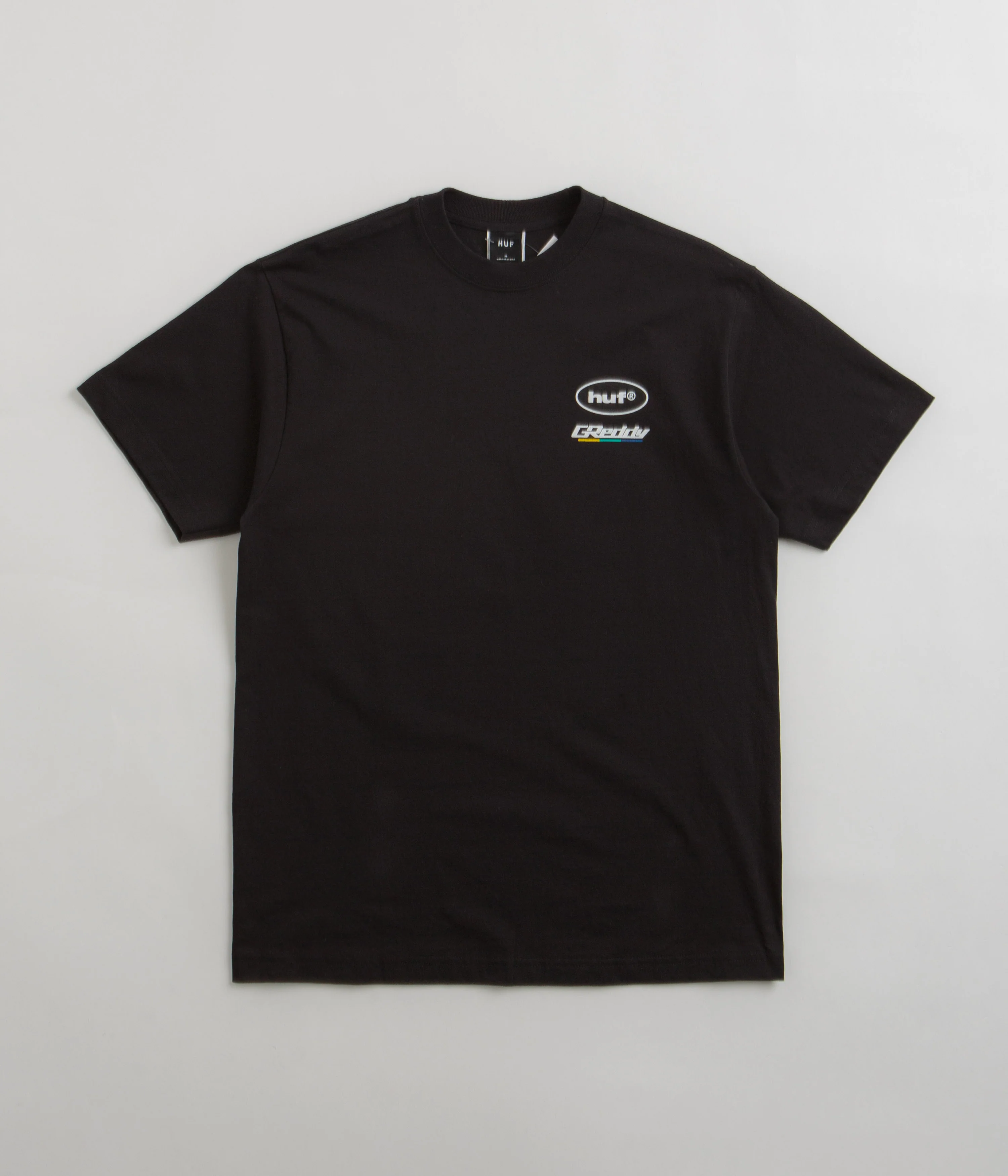 HUF x Greddy T-Shirt - Black - Image 2