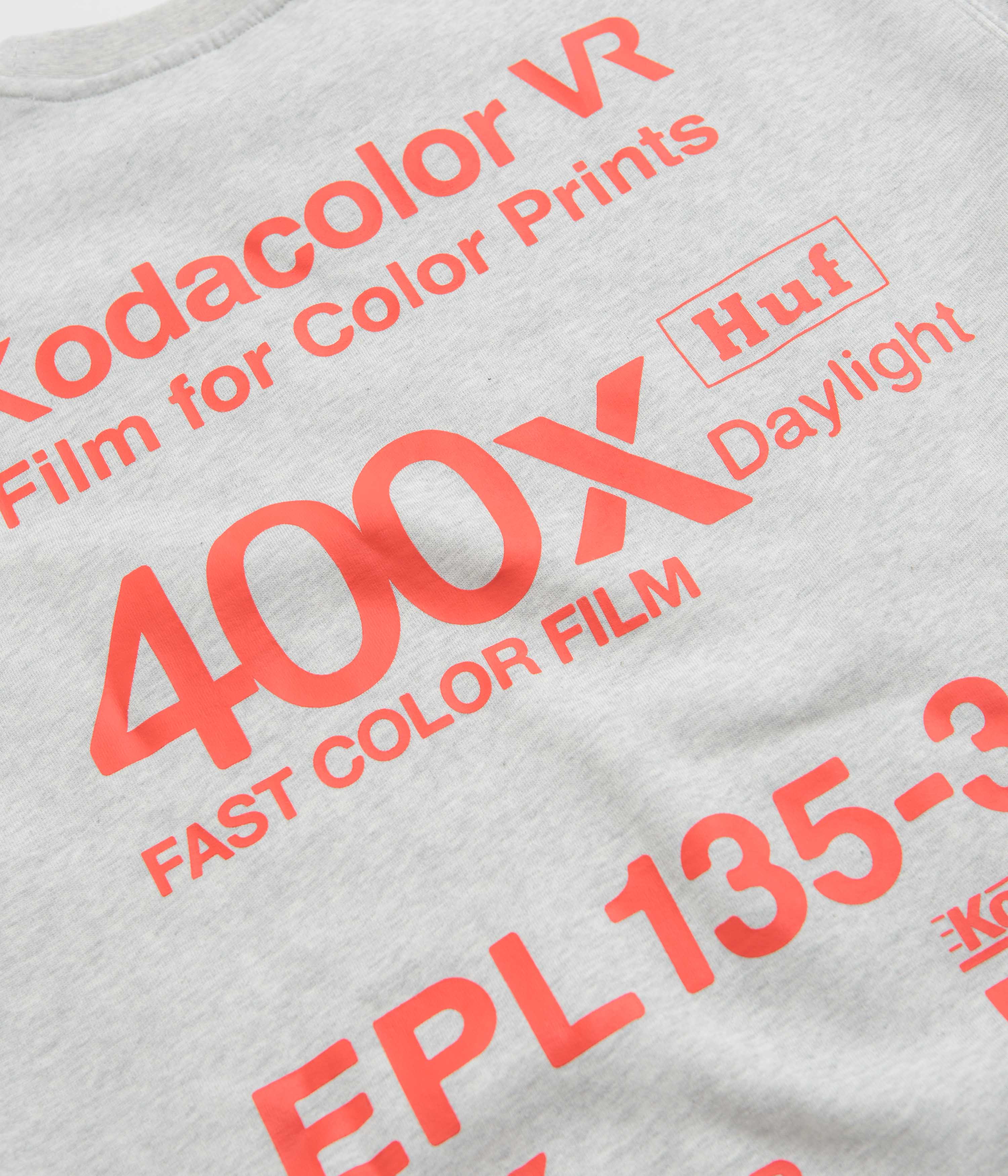 HUF x Kodak Golden Hour Crewneck Sweatshirt - Ash - Image 6