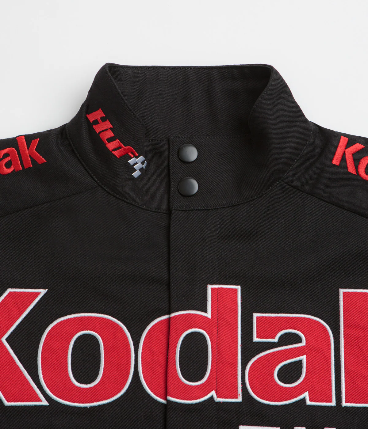 HUF x Kodak Pole Position Racing Jacket - Black - Image 4