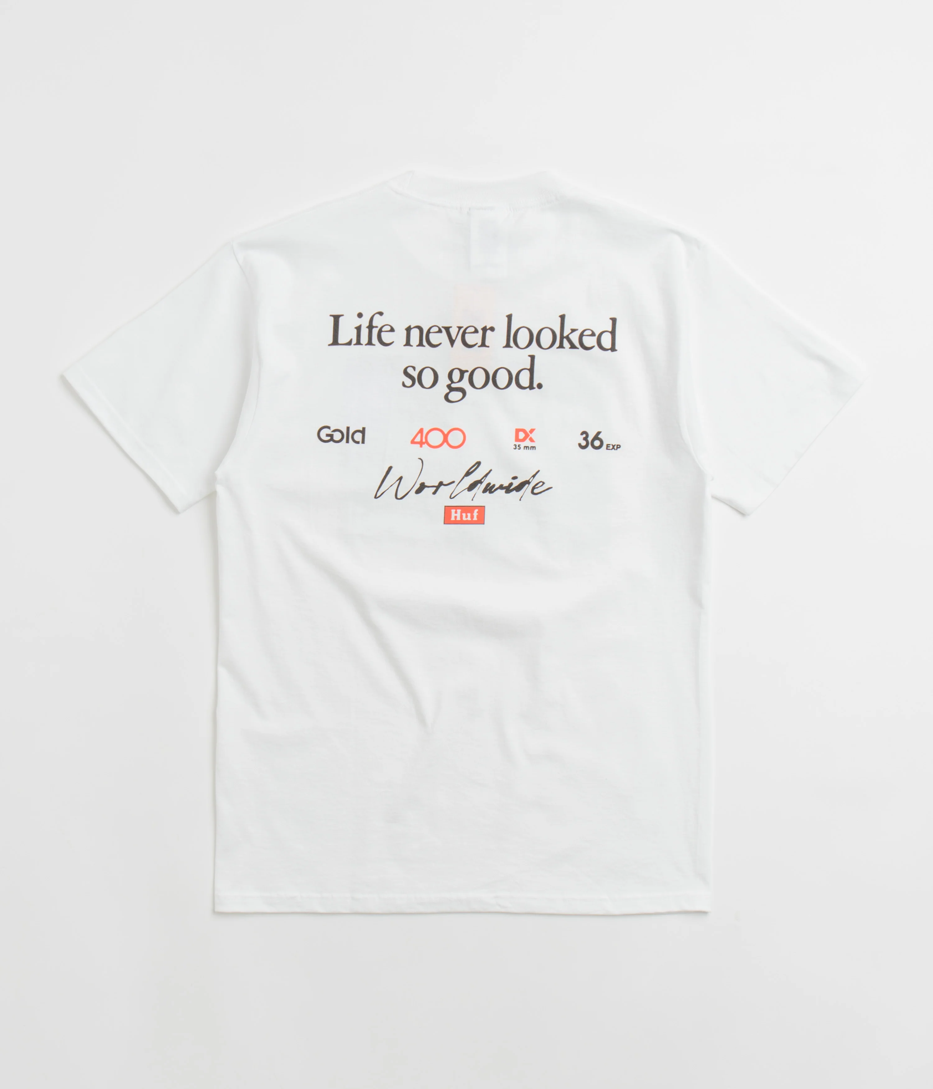 HUF x Kodak Rear View T-Shirt - White - Image 2