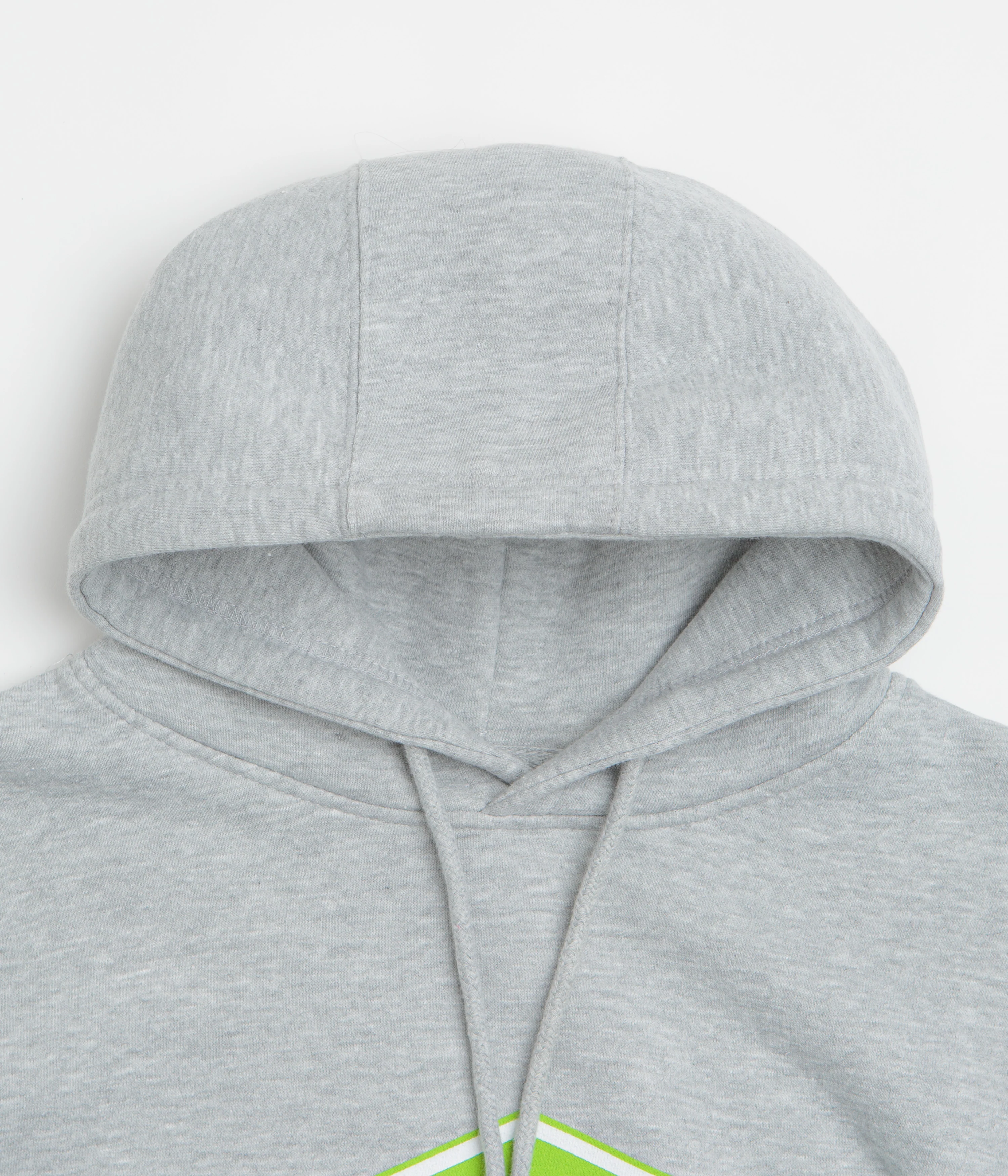 HUF x Thrasher Logo Hoodie - Heather Grey - Image 2