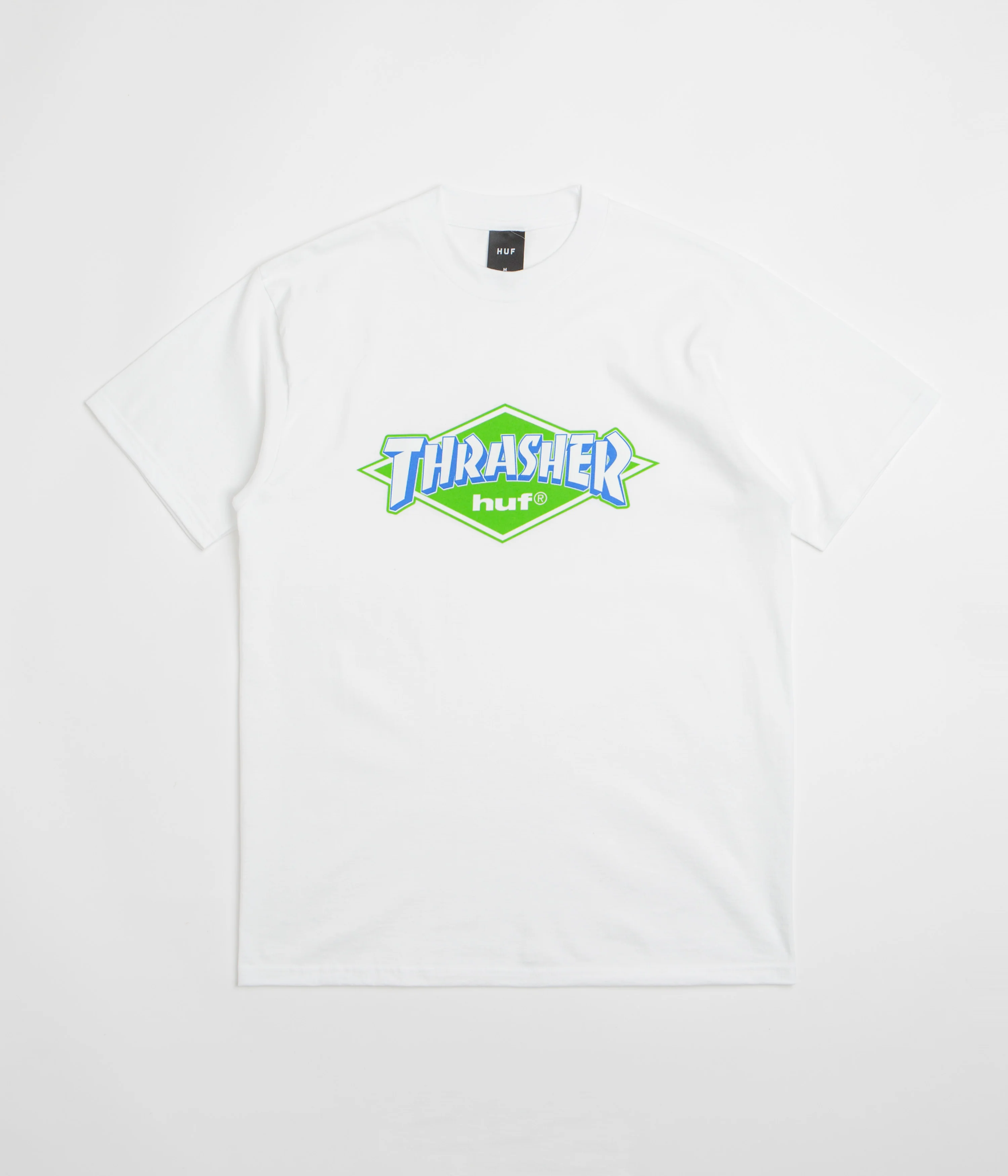 HUF x Thrasher Logo T-Shirt - White