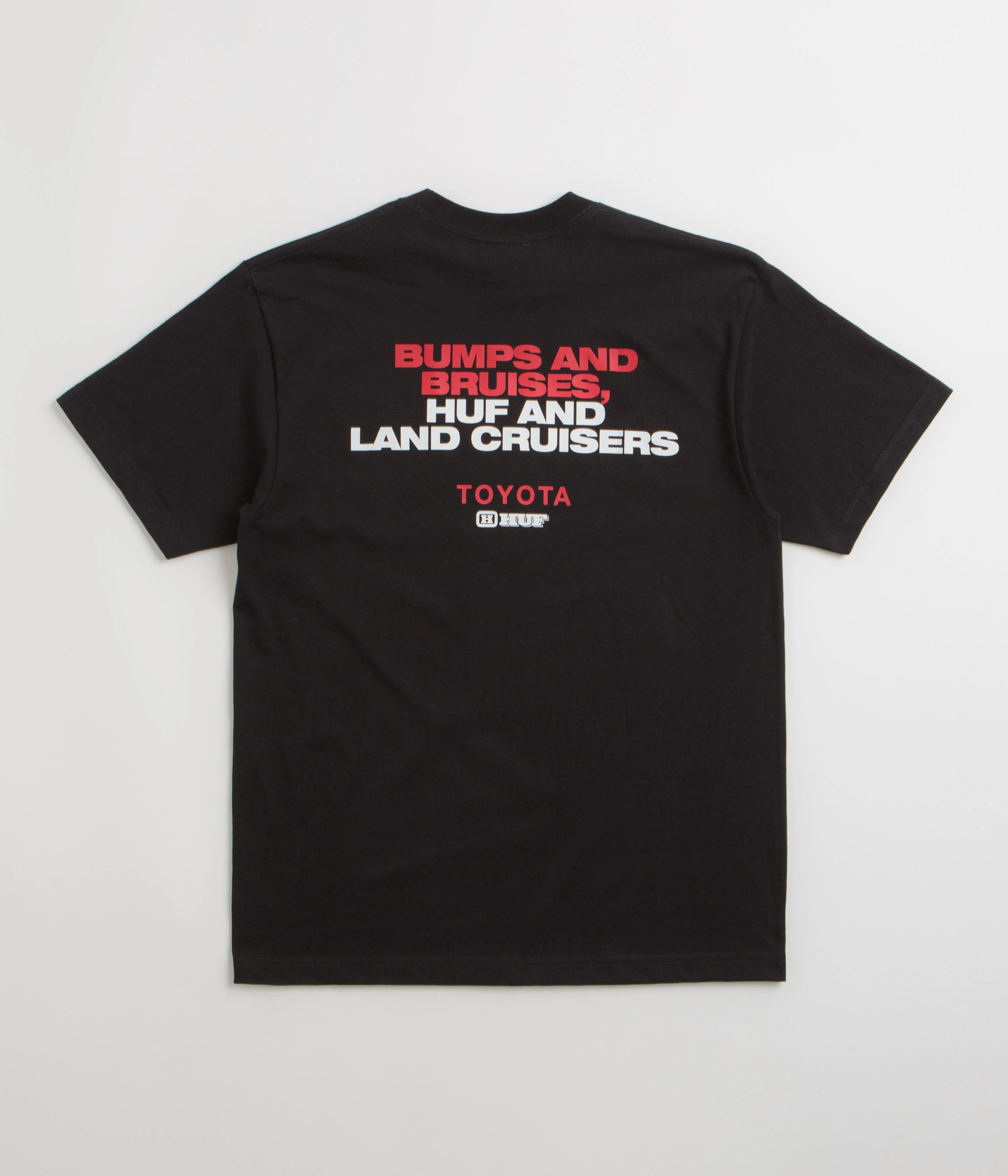 HUF x Toyota Big Poppa J8 T-Shirt - Black - Image 2