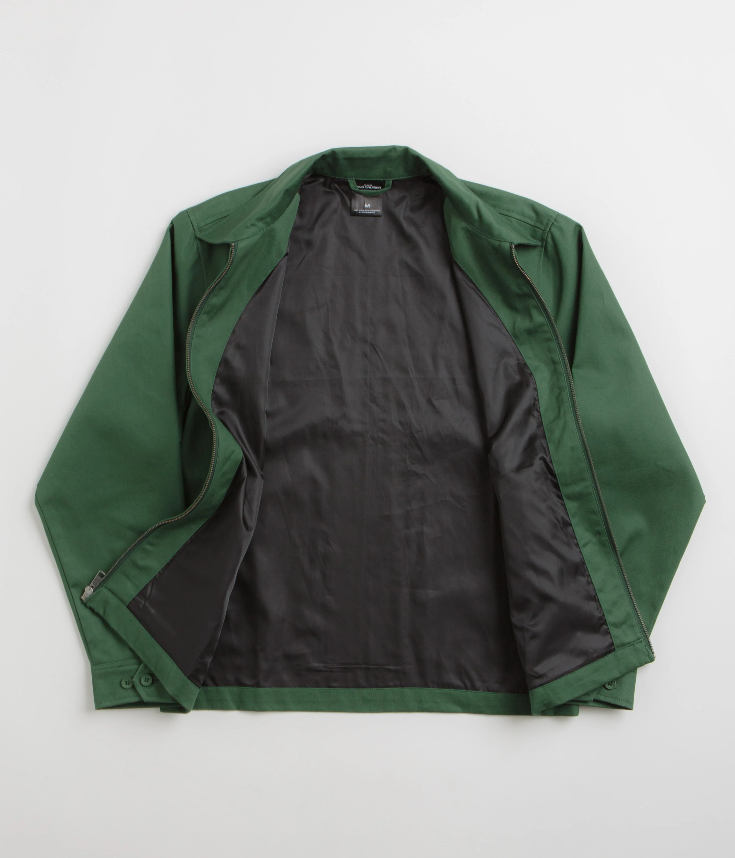 HUF x Toyota Parts & Service Jacket - Forest Green - Image 3